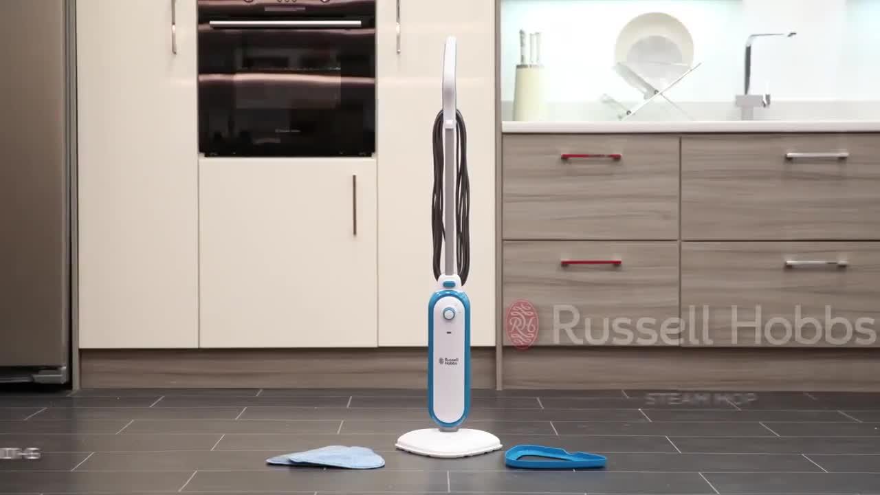 Video of russell-hobbs-rhsm1001-g-steam-amp-clean-600w-steam-mop