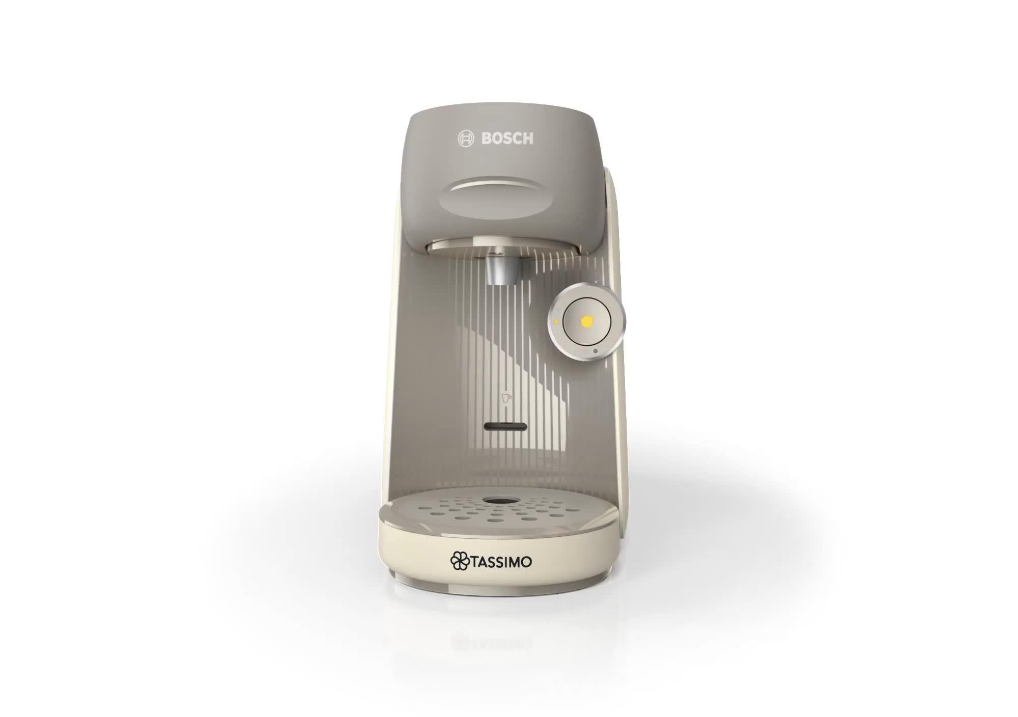 Image thumbnail 8 of 8 of Tassimo Bosch&nbsp;Finesse Coffee Machine&nbsp;- Cream