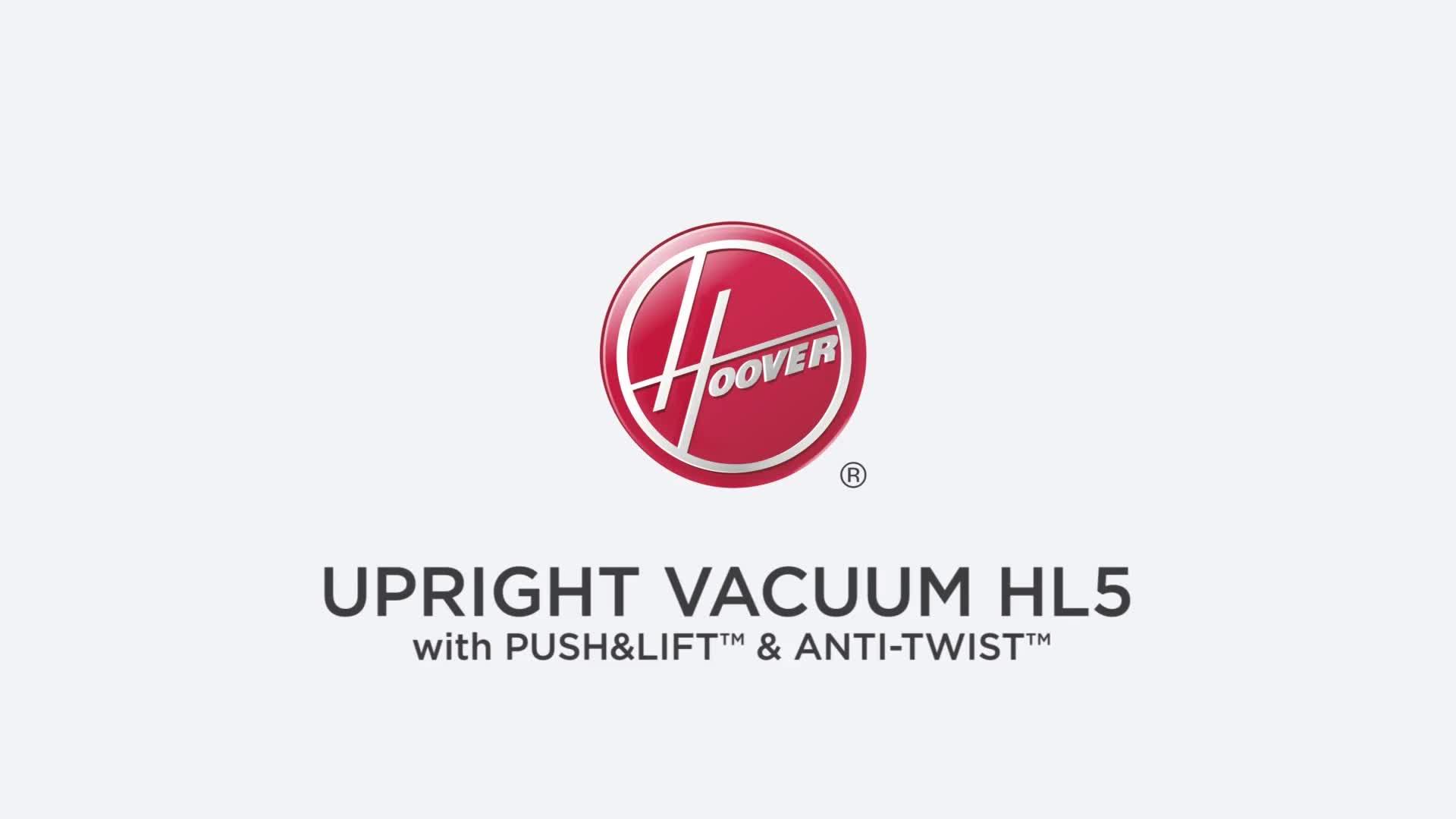 Video of hoover-hl5-pushamplift-anti-hair-wrap-pet-corded-upright