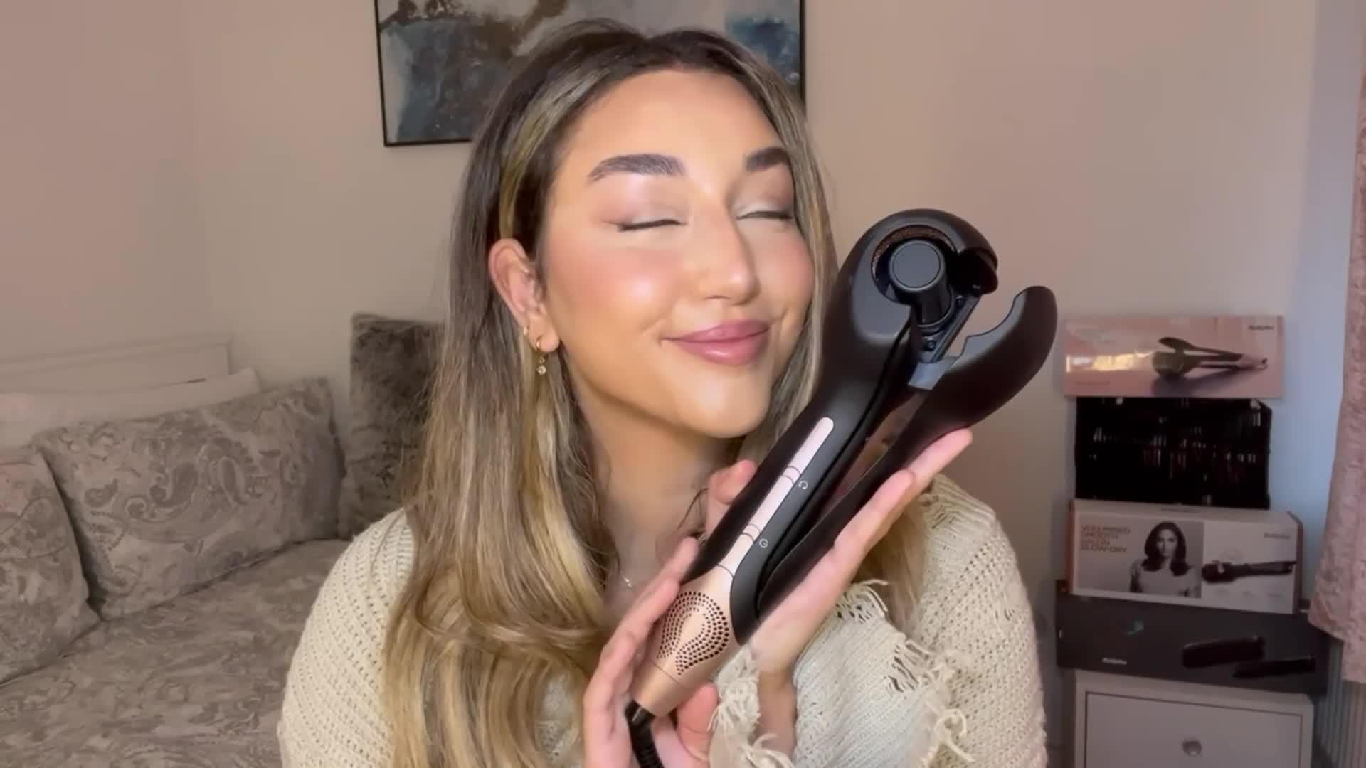 Smooth Glide Babyliss Secret Hair Curler BaByliss Wave Secret Air