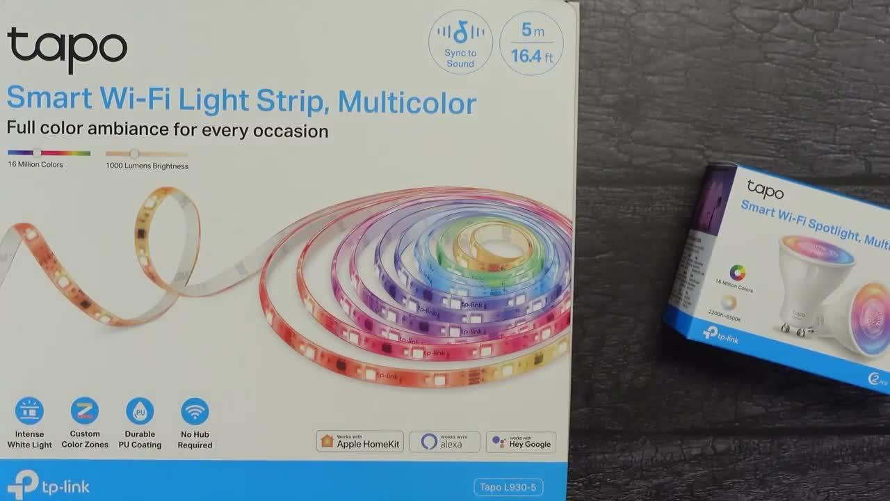Image thumbnail 7 of 7 of TP Link TP-Link Tapo L630 (4-Pack) GU10 Smart LED Smart WiFi Bulb, RGBW Multicolour, 16 Million Colours