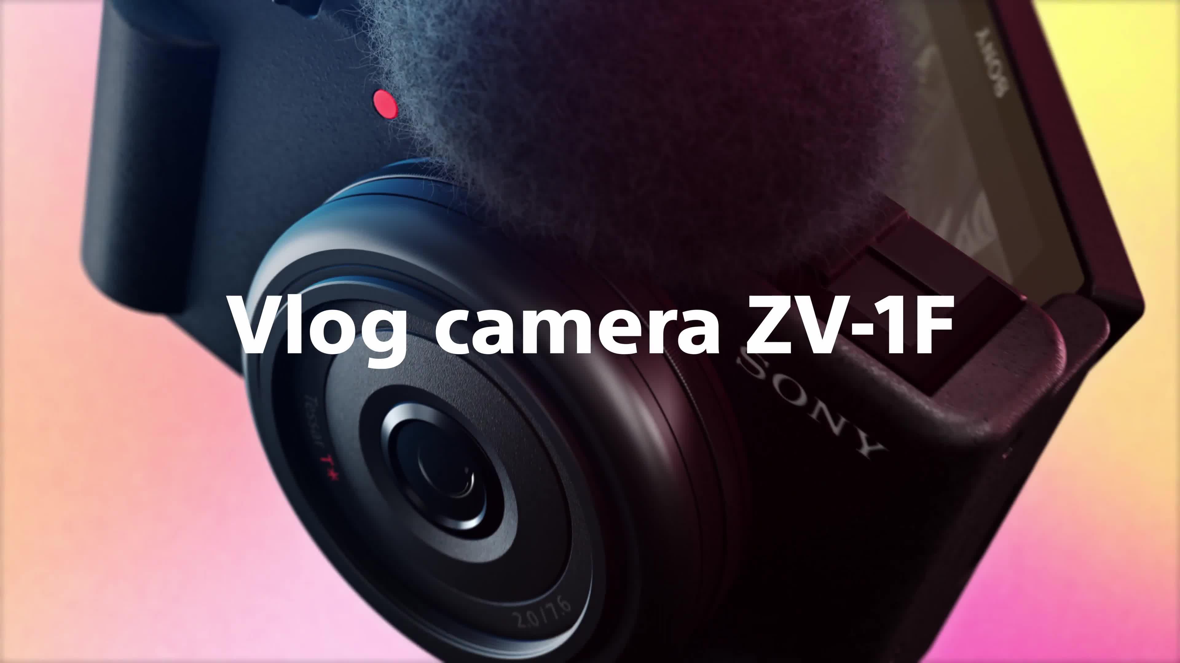 Video of sony-vlog-camera-zv1fbdieu-digital-camera-vari-angle-screen-4k-video-slow-motion-vlog-features-amp-compactible-multifunctional-wireless-handgrip