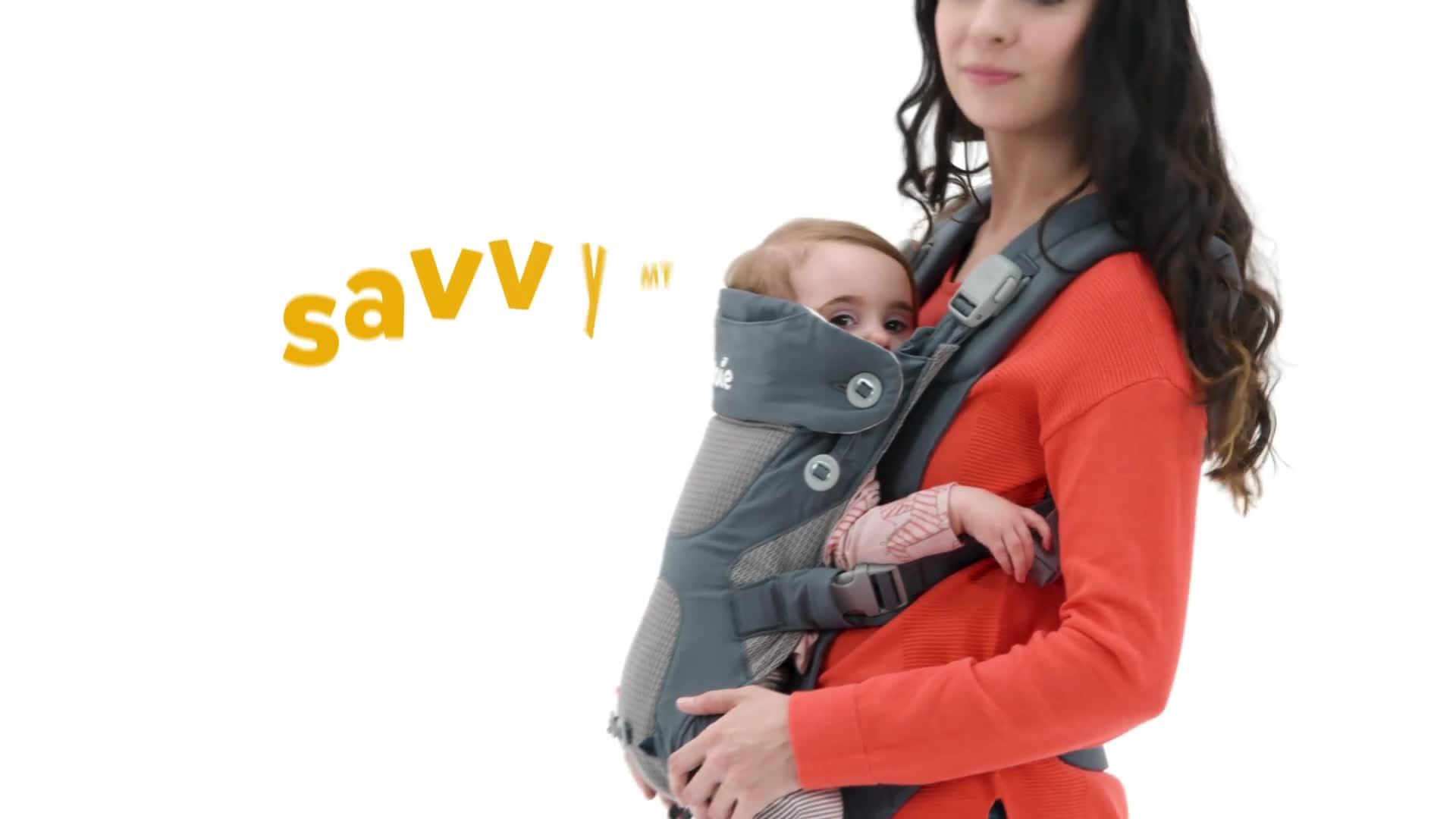 Video of joie-savvy-lite-baby-carriernbsp--cobblestone