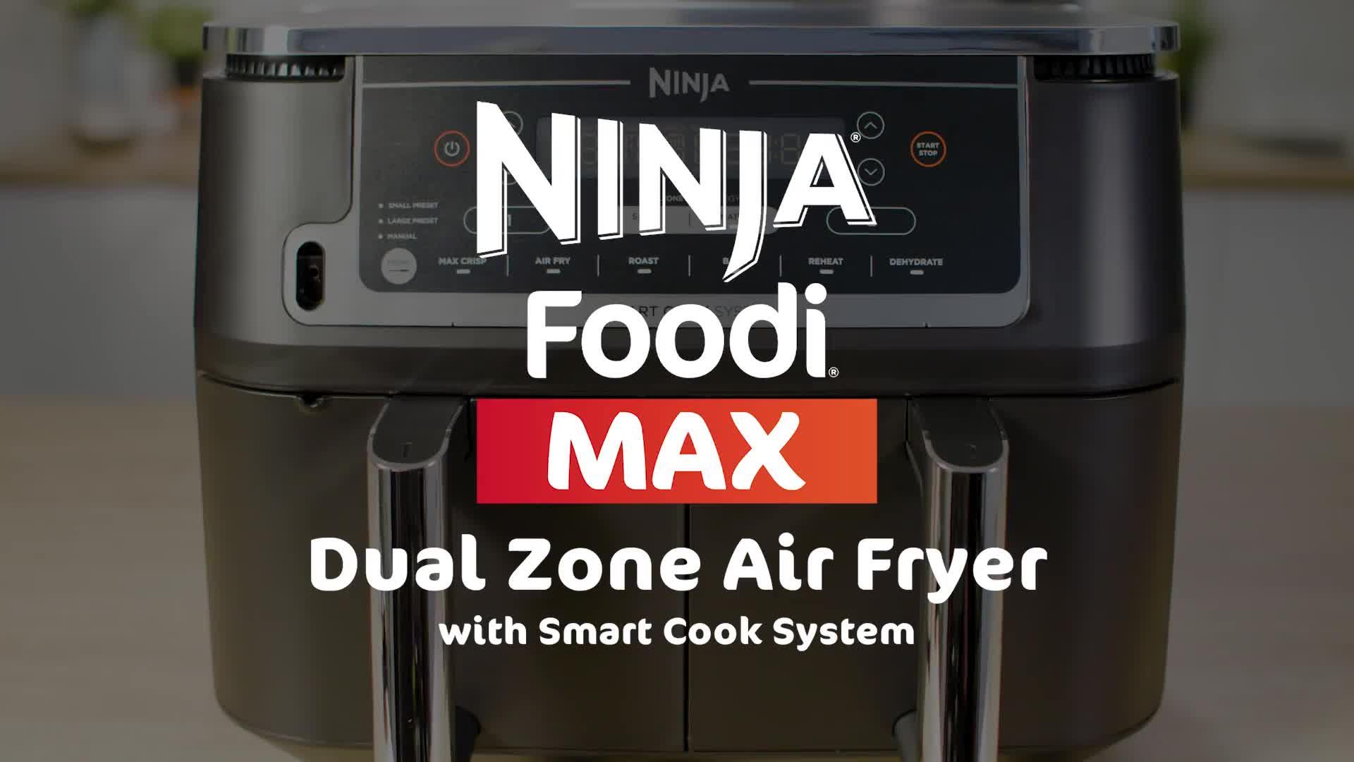 Image thumbnail 8 of 8 of NINJA Foodi MAX Dual Zone 9.5L Air Fryer with Smart Cook System AF451UK