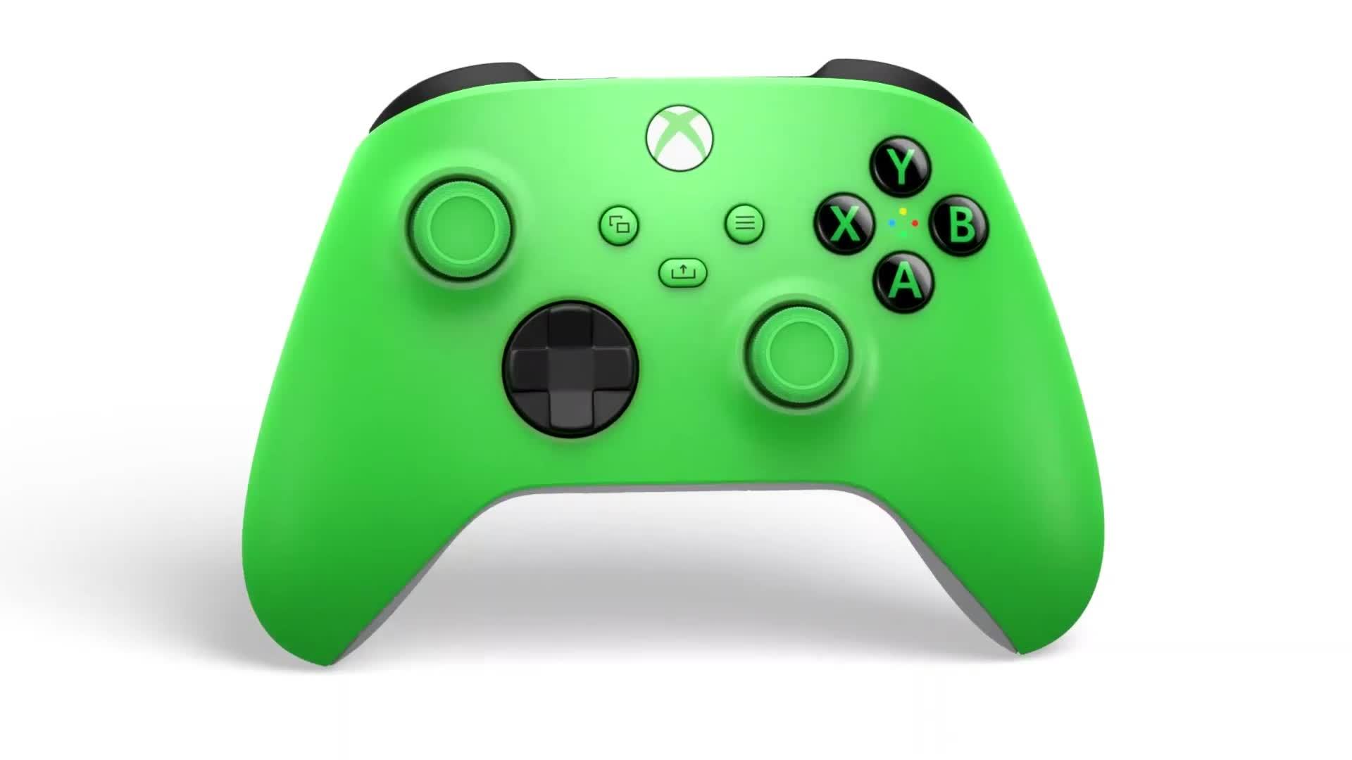 Image thumbnail 7 of 7 of Xbox Wireless Controller - Velocity Green for Xbox Series X|S, Xbox One, and Windows Devices