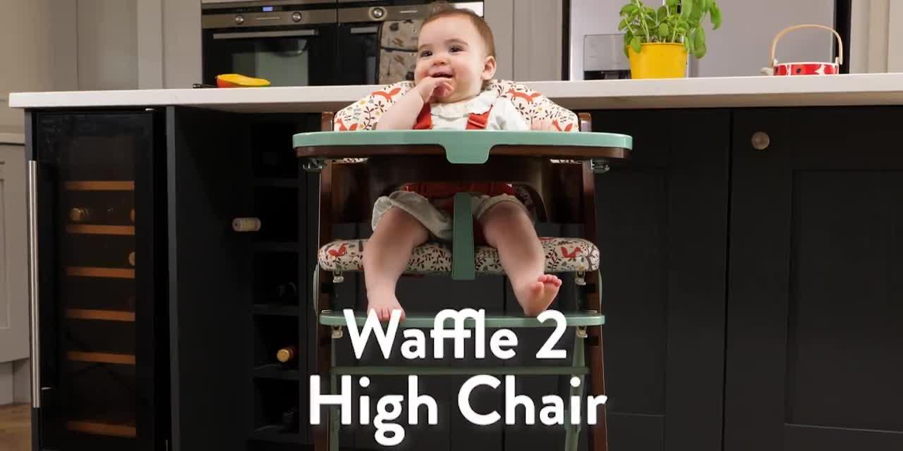 Video of cosatto-waffle-highchair-old-macdonald-multi