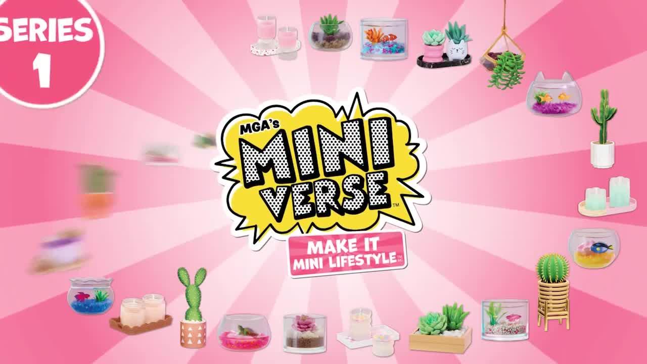MGA's Miniverse Make It Mini Lifestyle - GARDEN ROSE CANDLES Wave