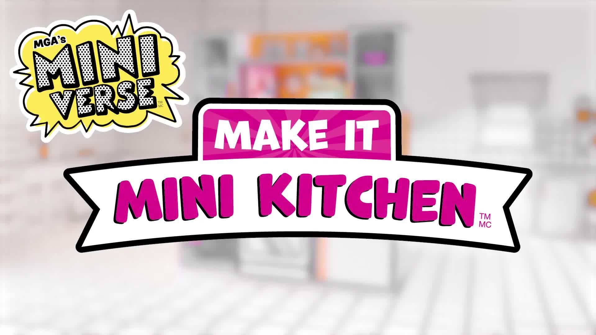 Mini Verse MGA's Miniverse - Make It Mini: Kitchen Playset