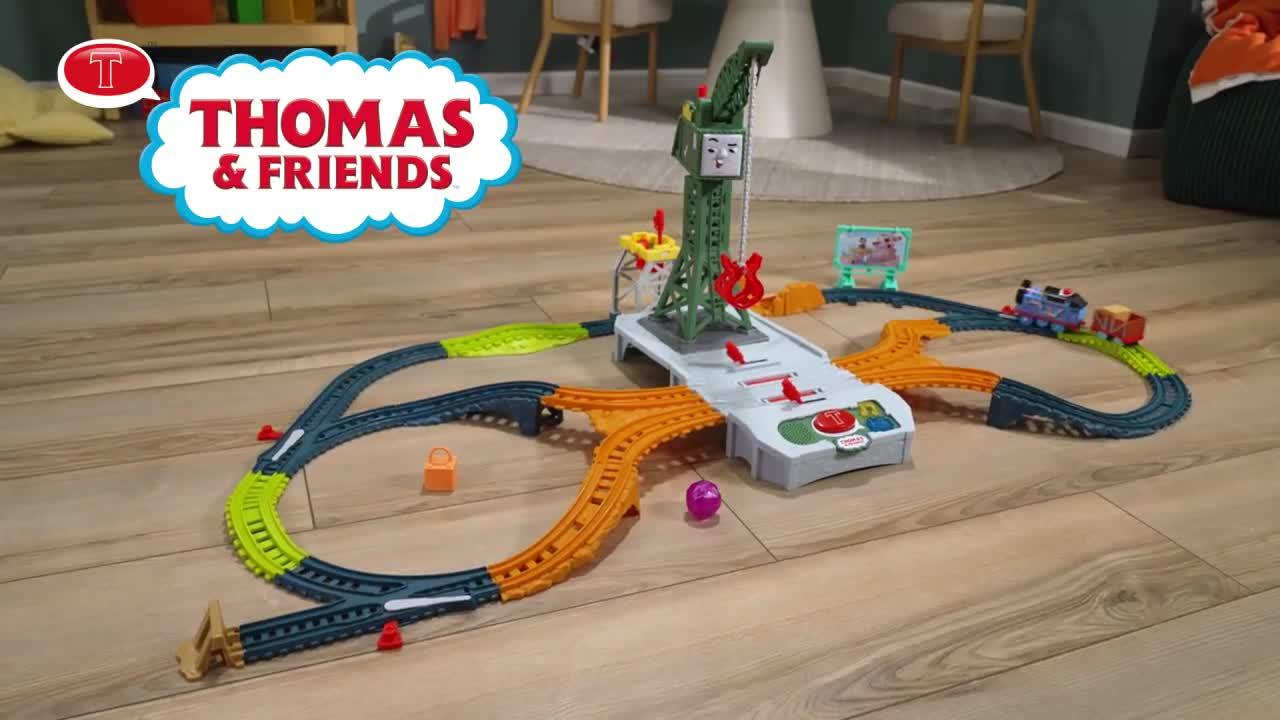 Image thumbnail 8 of 8 of Thomas & Friends Talking Cranky Delivery Train Set