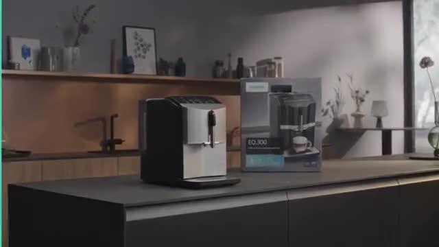 Image thumbnail 8 of 8 of Siemens EQ300 TF301G19GB Bean to Cup Coffee Machine - Black