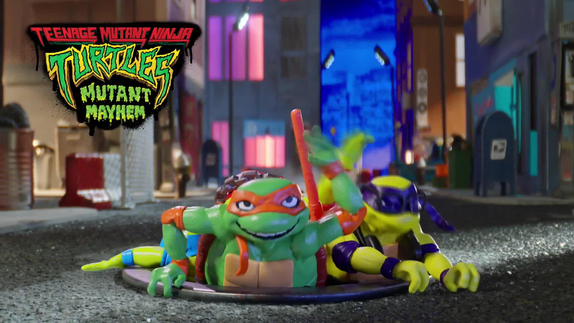 Image thumbnail 7 of 7 of Teenage Mutant Ninja Turtles Mutant Mayhem&nbsp;Movie Pizza Delivery Van