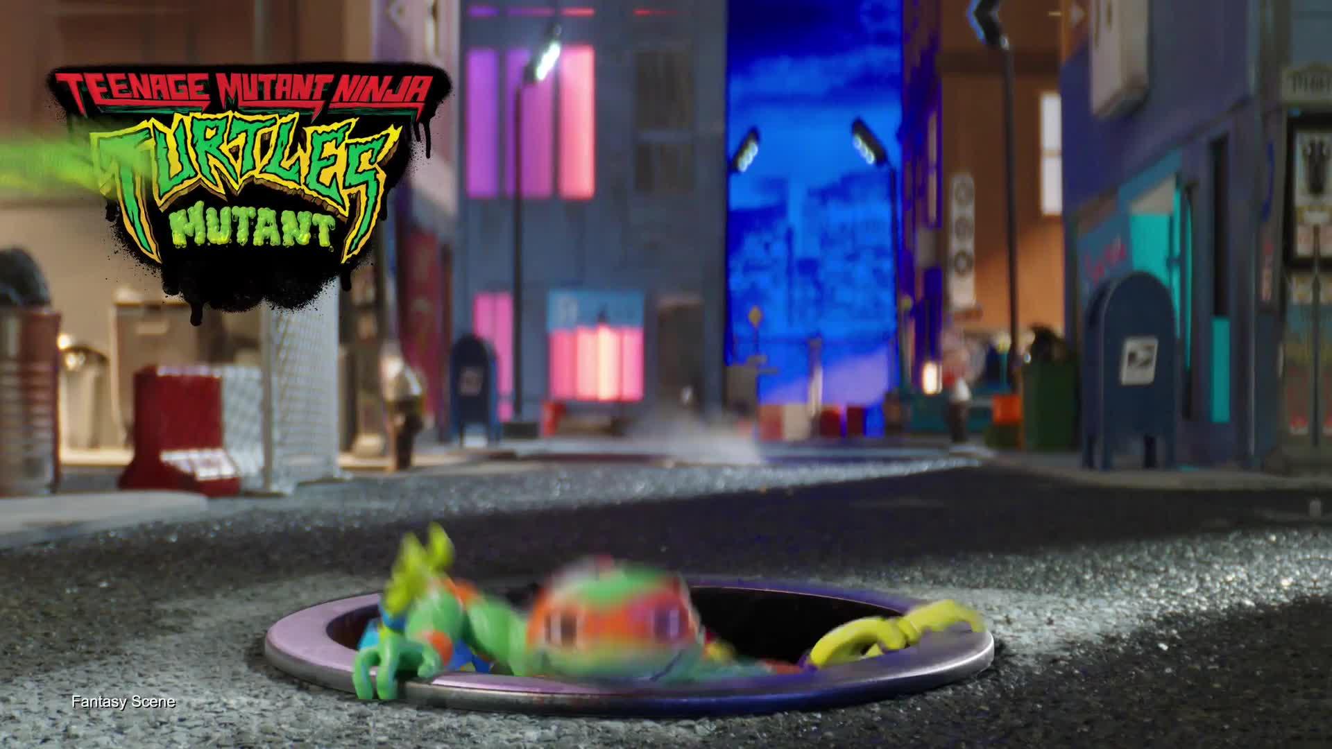 Video of teenage-mutant-ninja-turtles-movie-figure-raphael