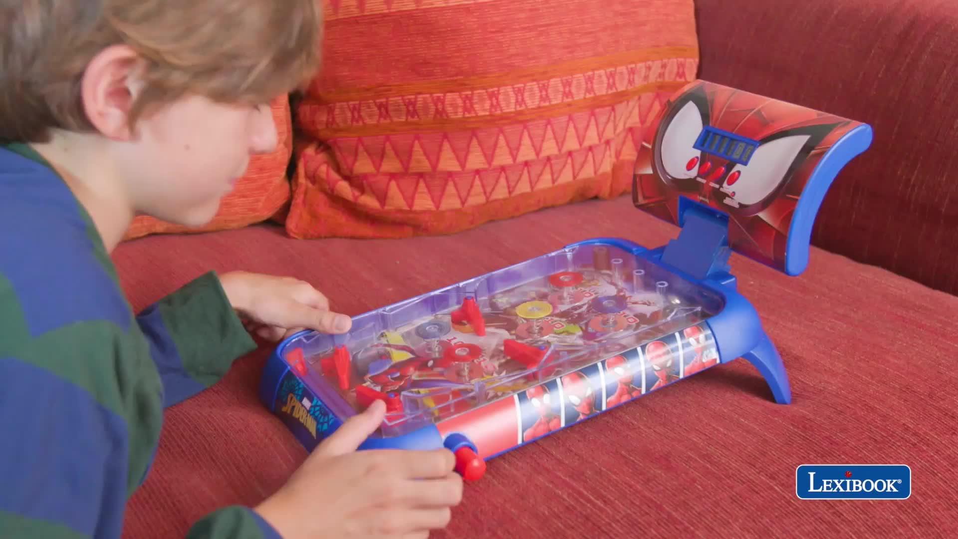 Image thumbnail 6 of 6 of Spiderman Electronic Pinball with lights and sounds