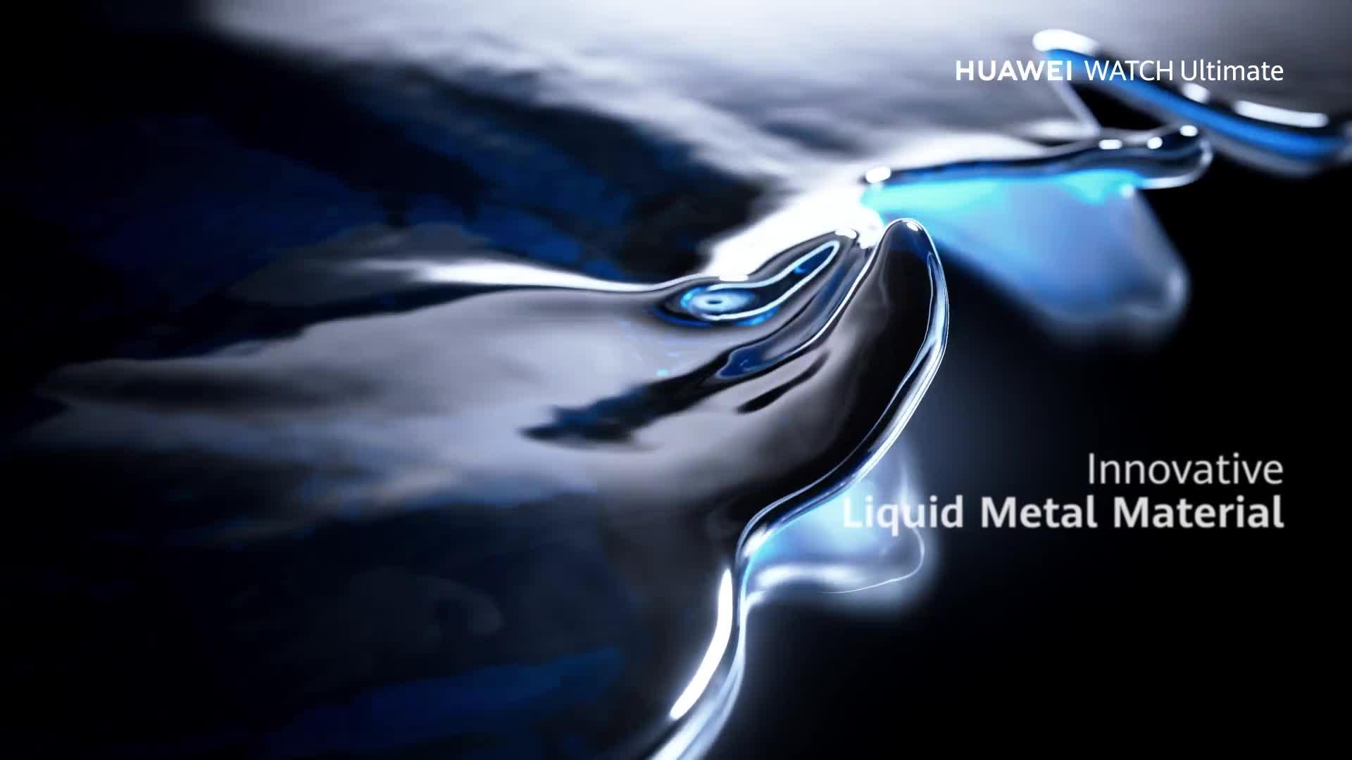 Video of huawei-watch-ultimate-voyage-blue