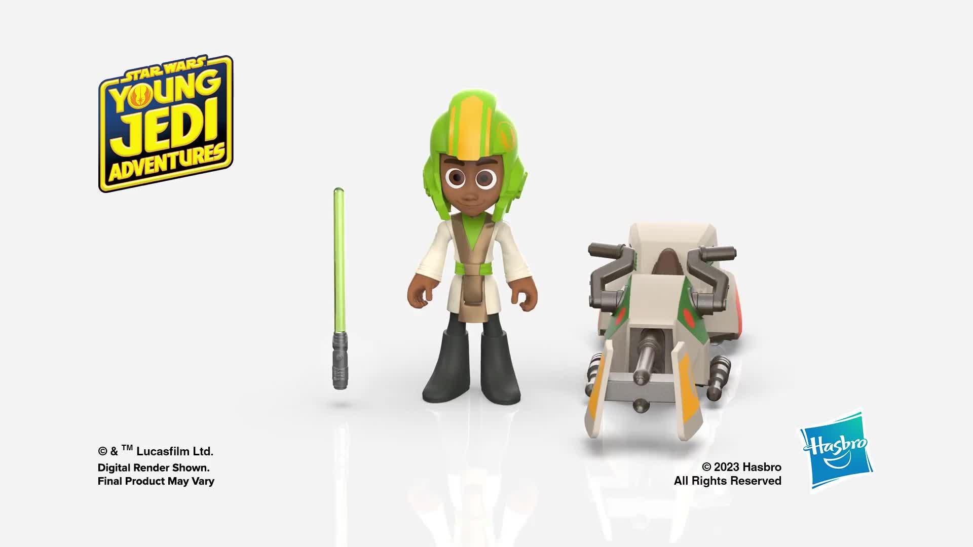 Star Wars Kai Brightstar Figure & Speeder Bike, Star Wars Toys, Preschool  Toys (4-Scale) - Star Wars