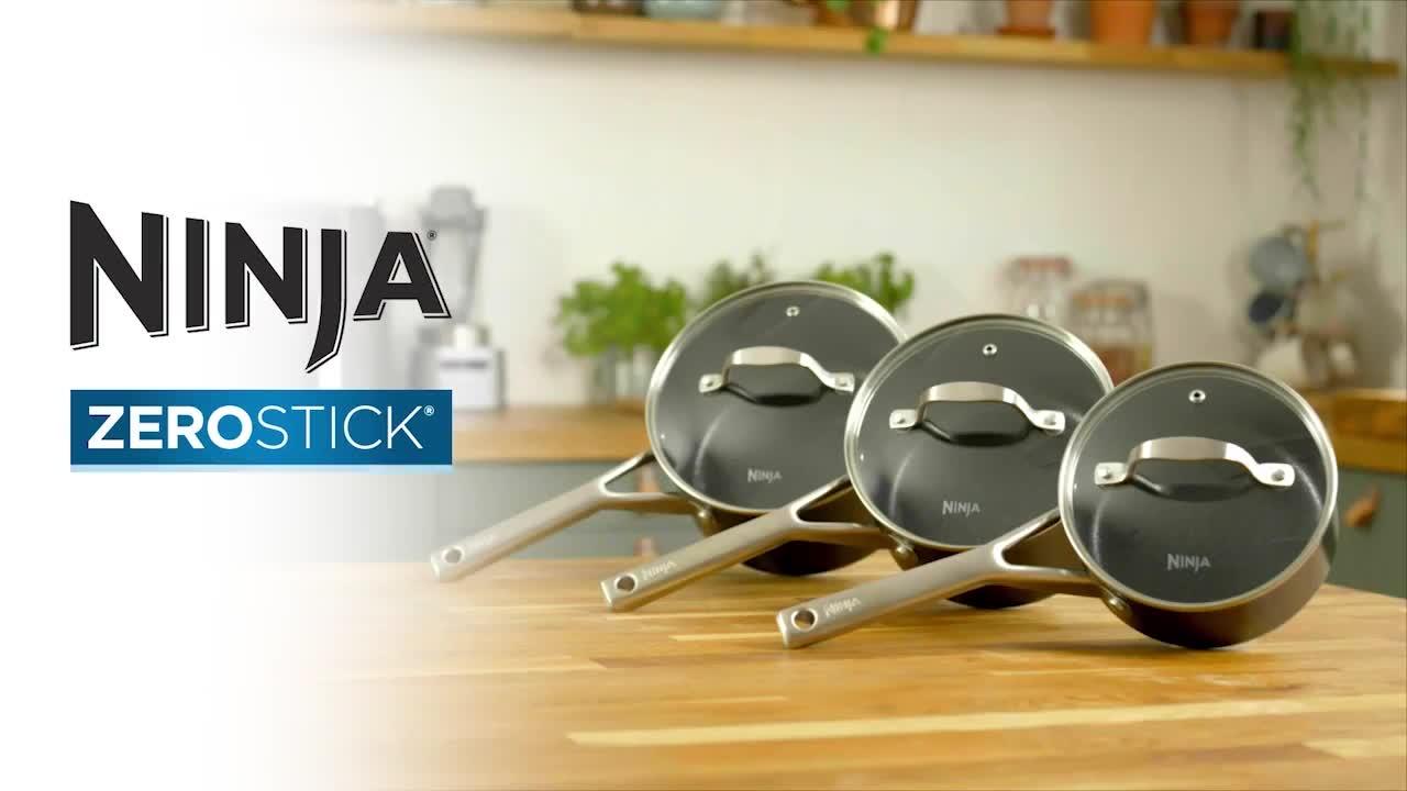 Video of ninja-zerostick-essentials-28cm-frying-pan-c10028uk