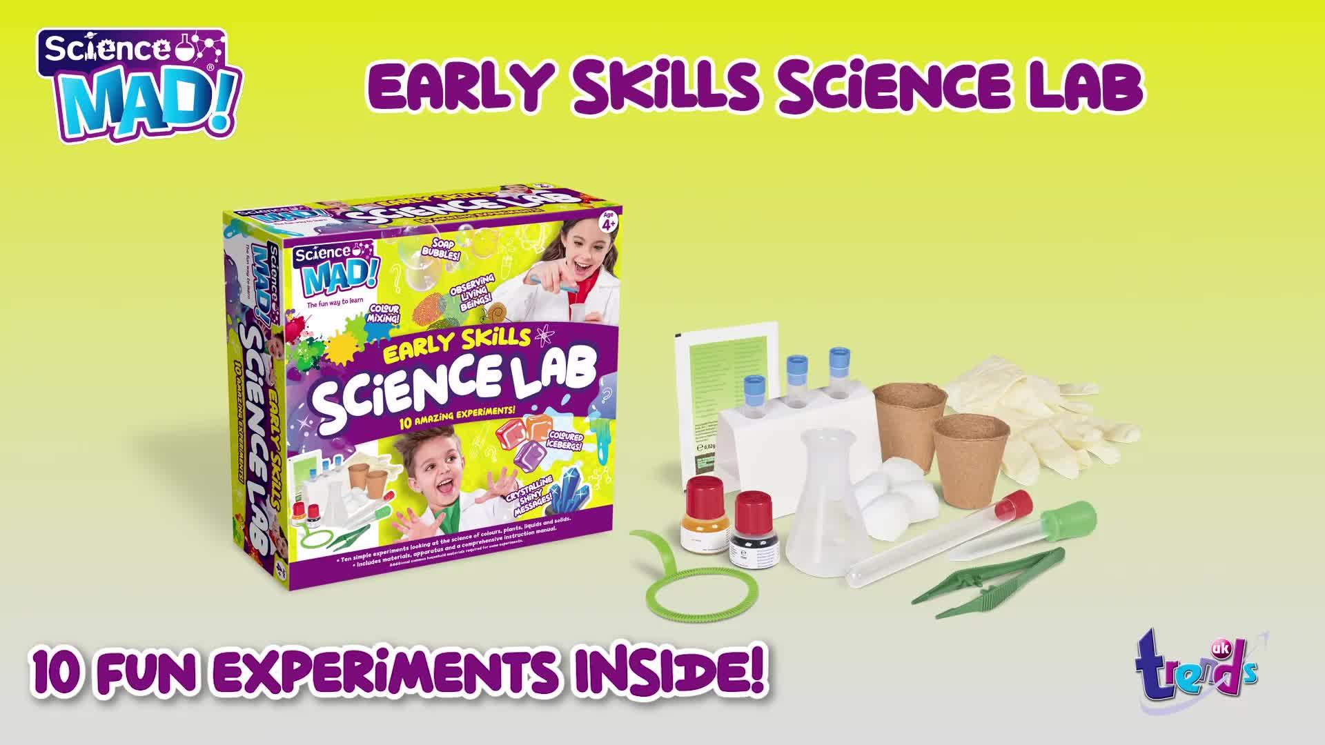 Image thumbnail 8 of 8 of Science Mad Early Skills Science Lab for Ages 4+