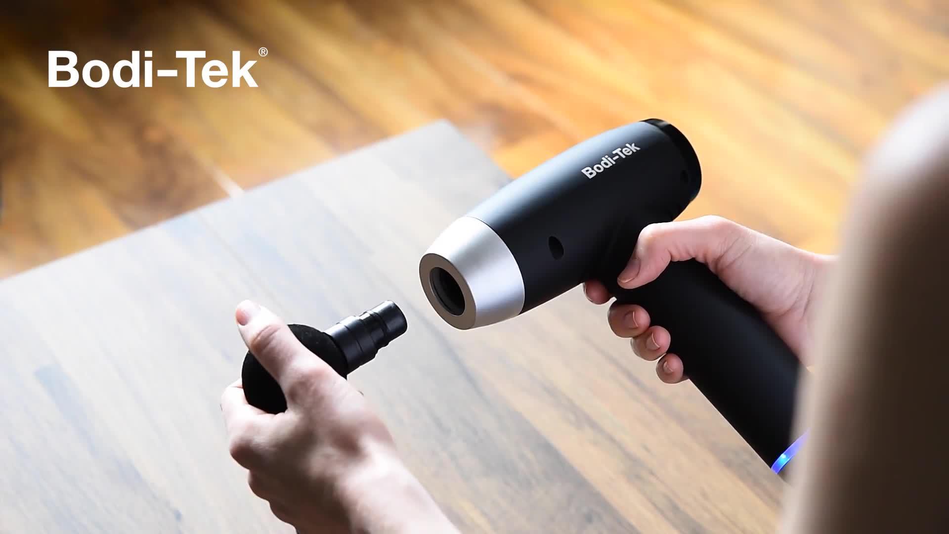 Video of bodi-tek-deep-tissue-sports-massage-gun