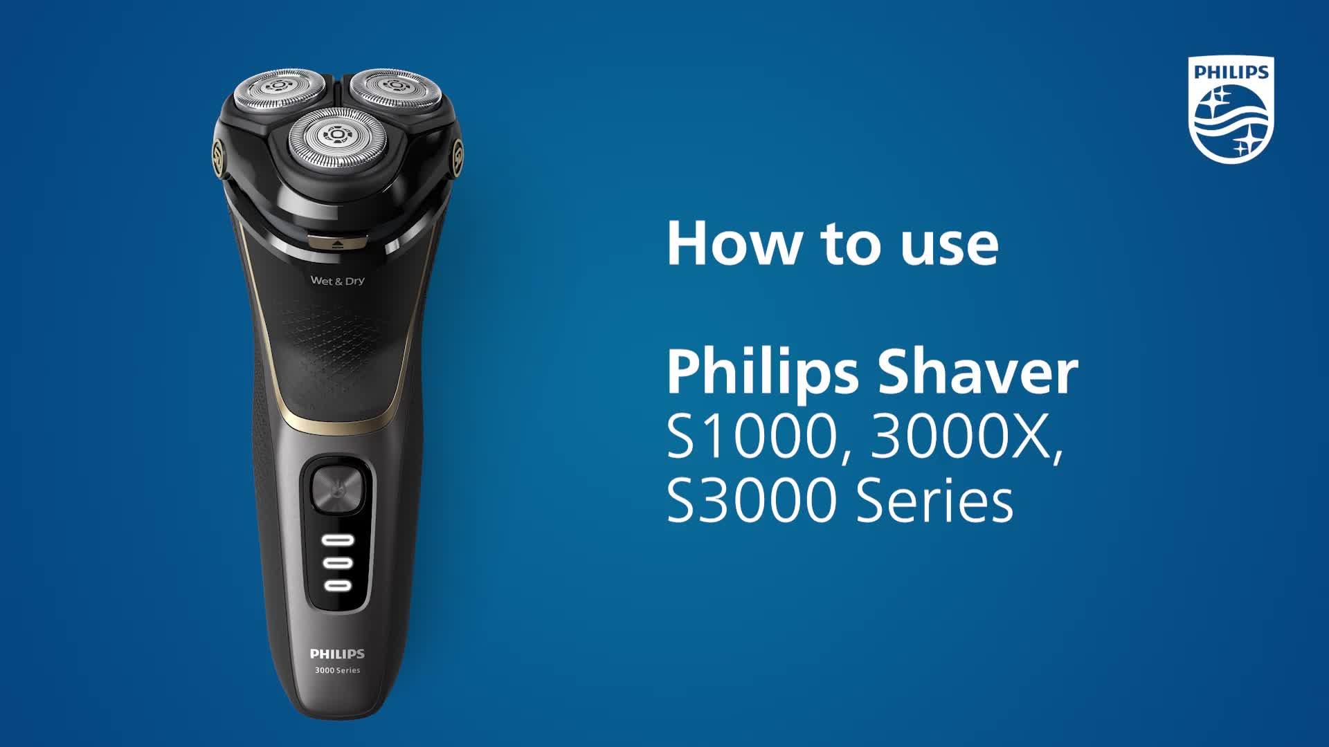 Philips Series 3000X Shaver - Wet and Dry