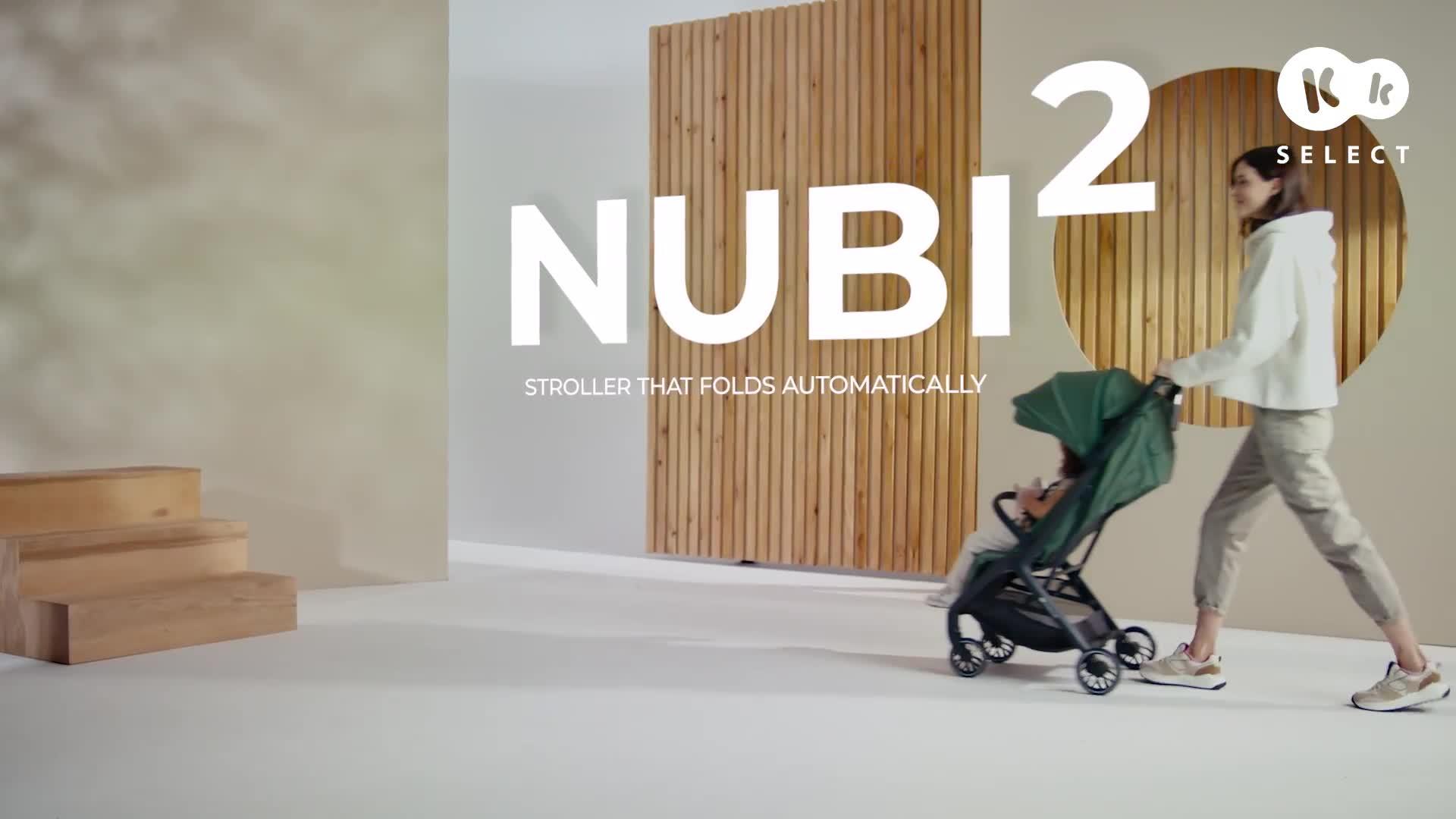 Video of kinderkraft-nubi-2-pushchair-pink-quartz