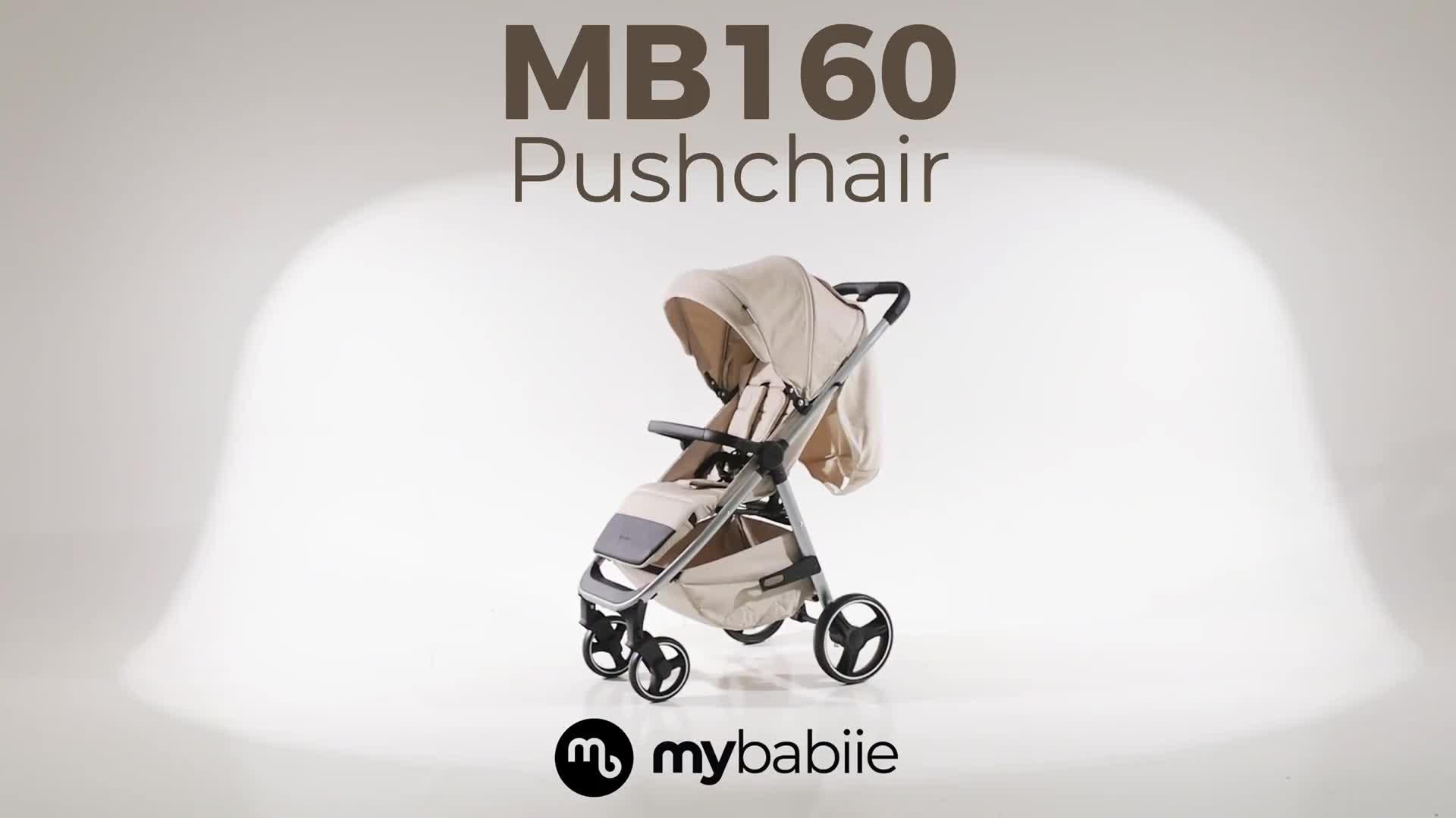 Image thumbnail 8 of 8 of My Babiie MB160 Plus Pushchair - Oatmeal