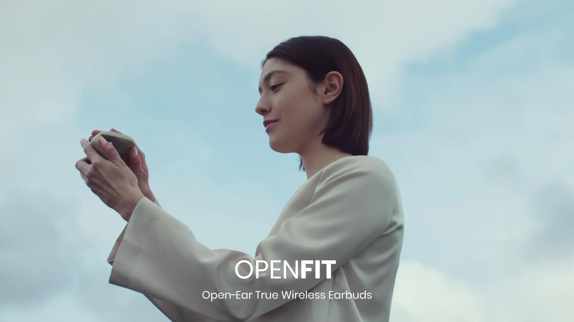 Video of shokz-openfit-open-ear-true-wireless-earphones--nbspblack
