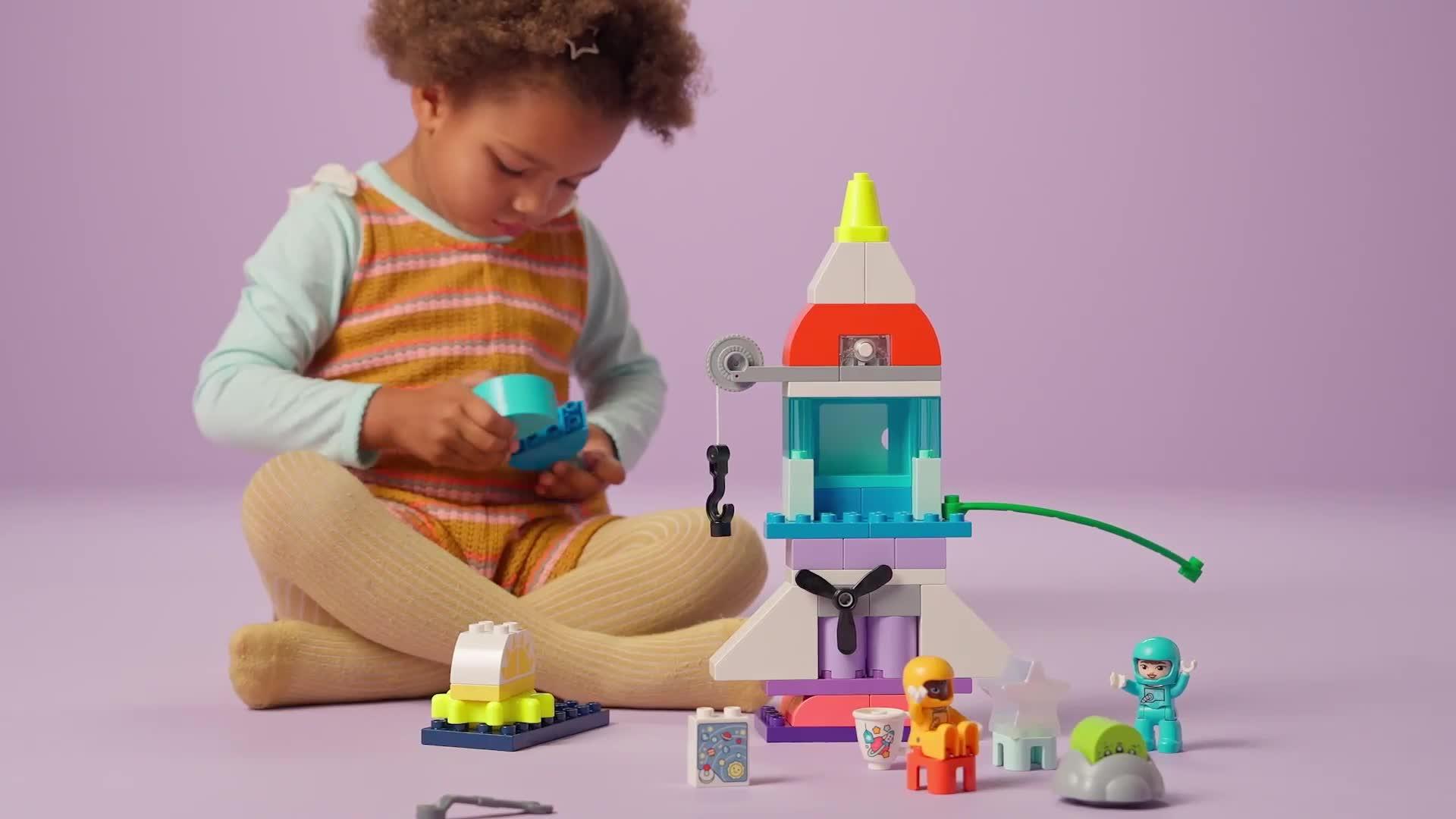 Video of lego-duplo-3in1-space-shuttle-adventure-toy-10422