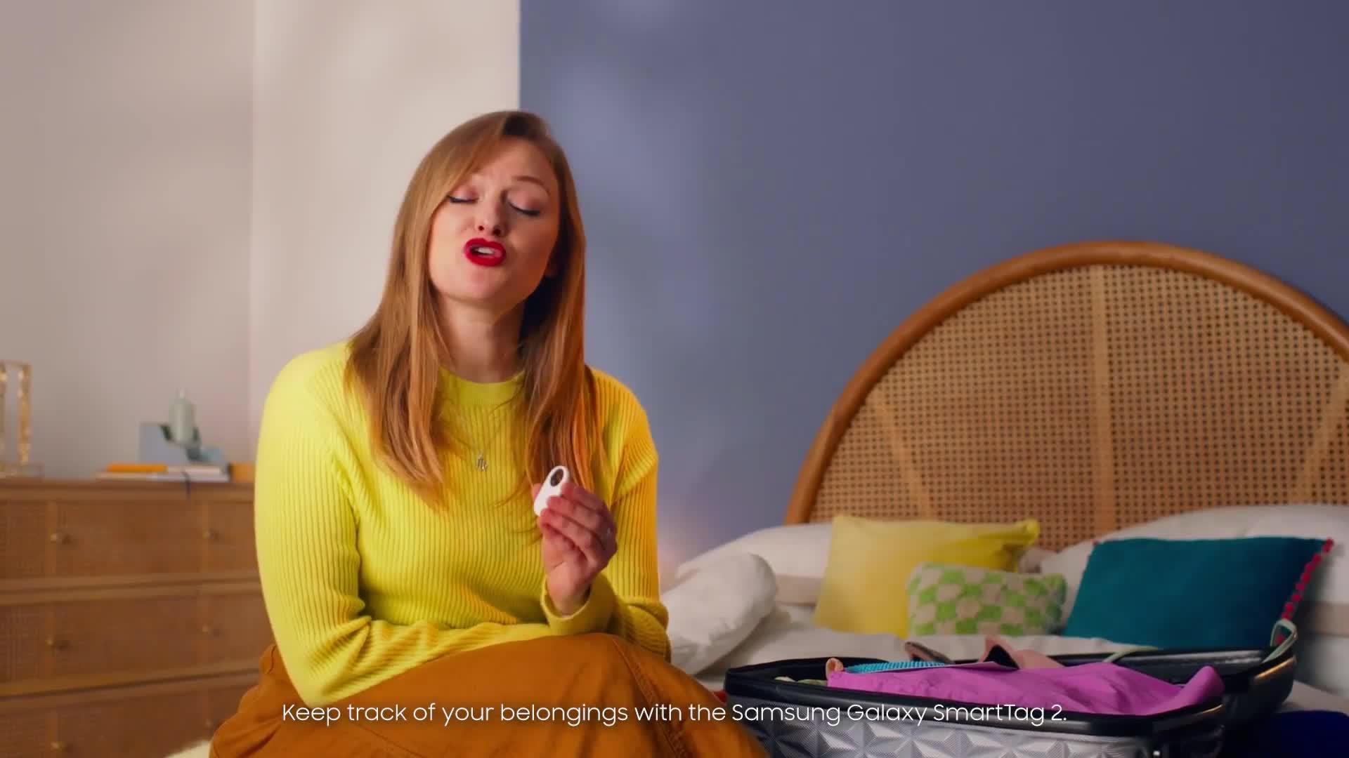 Video of samsung-galaxy-smarttag2-white