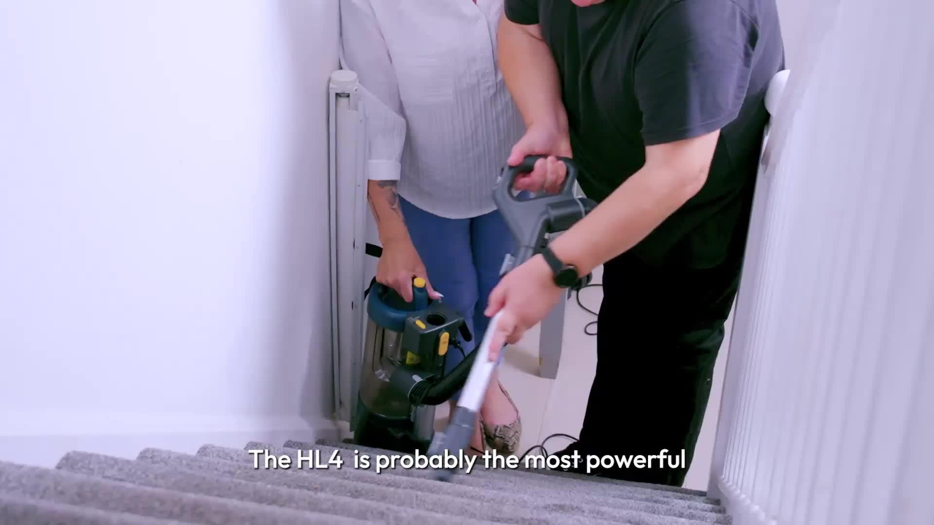 Image thumbnail 8 of 8 of Hoover HL4 Pet Upright Vacuum Cleaner (HL410PT/1), 850W motor Lift Away Corded Bagless, 3-year warranty, Anti Twist Hair Wrap, EPA filter, LED