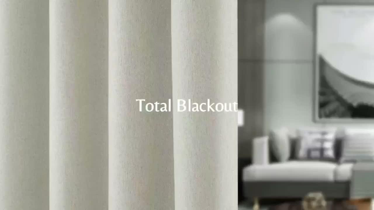 Video of very-home-athos-blackout-pencil-pleatnbspcurtains