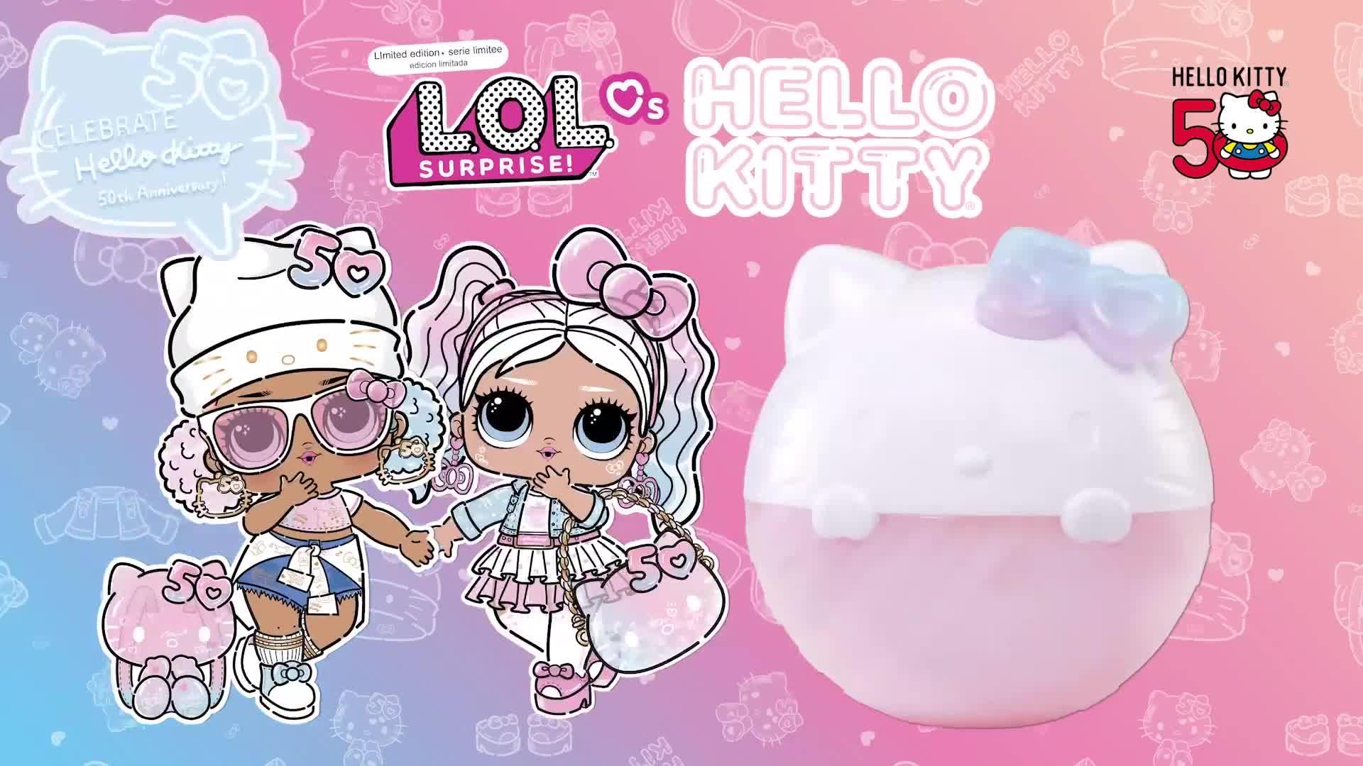 Sanrio Lol Lil Kitty Surprise! Loves Hello Kitty