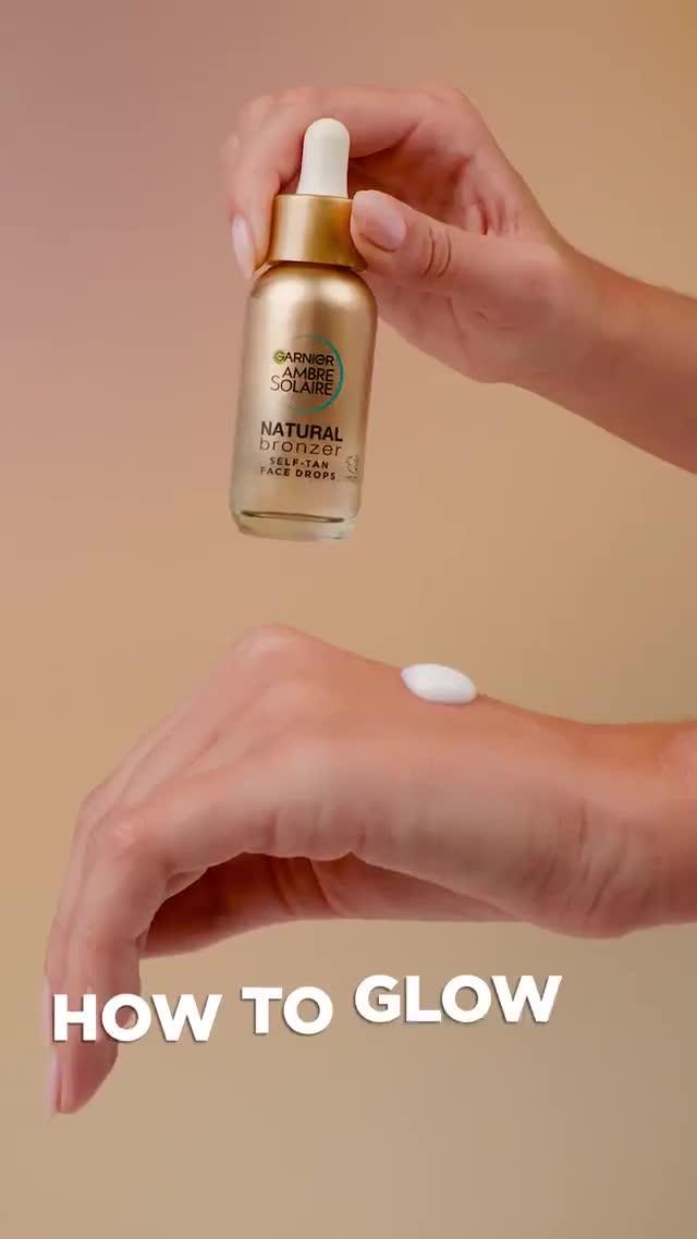 Video of garnier-ambre-solaire-natural-bronzer-self-tan-drops-for-face