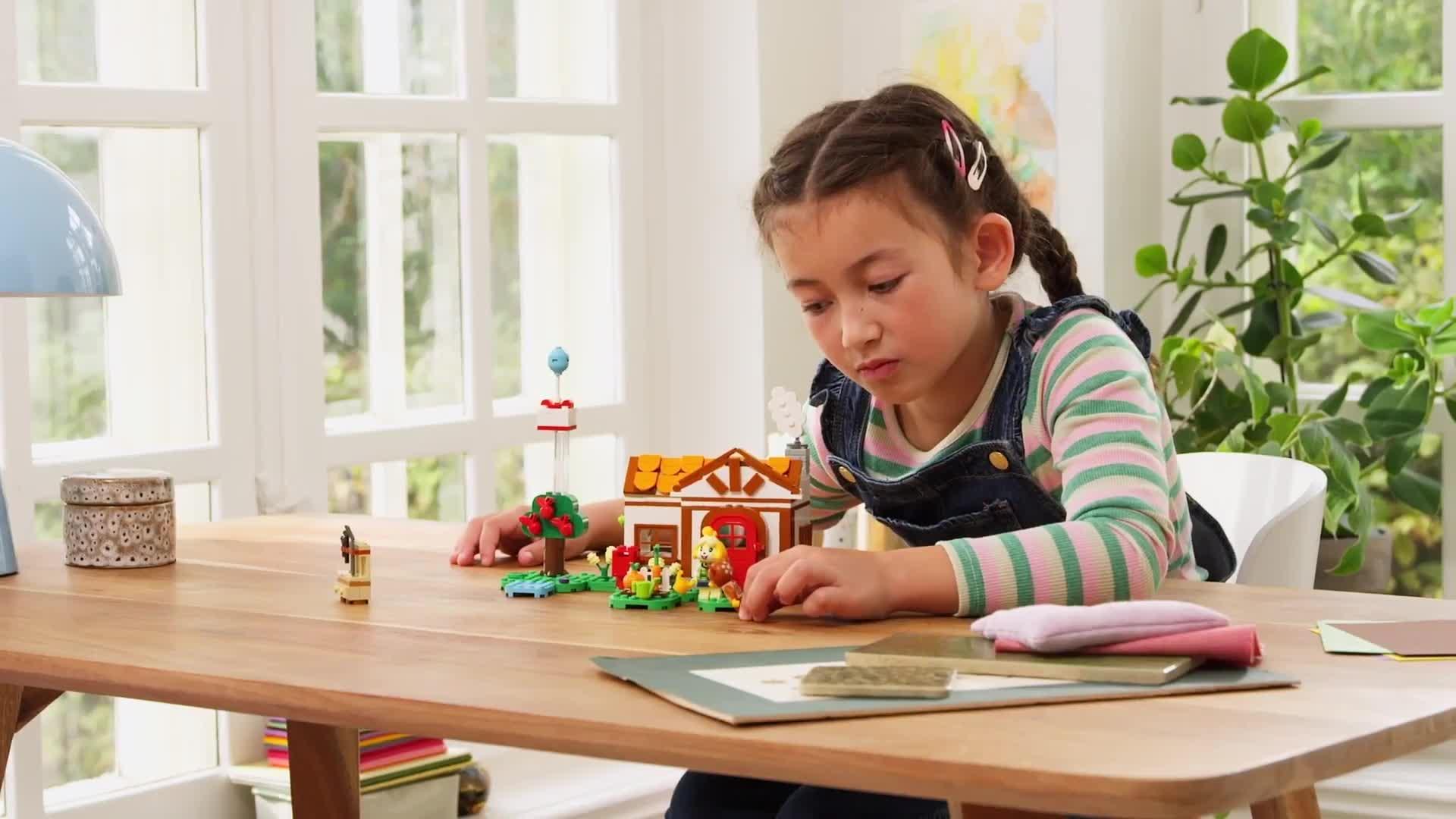 Video of lego-animal-crossing-faunas-house-77049