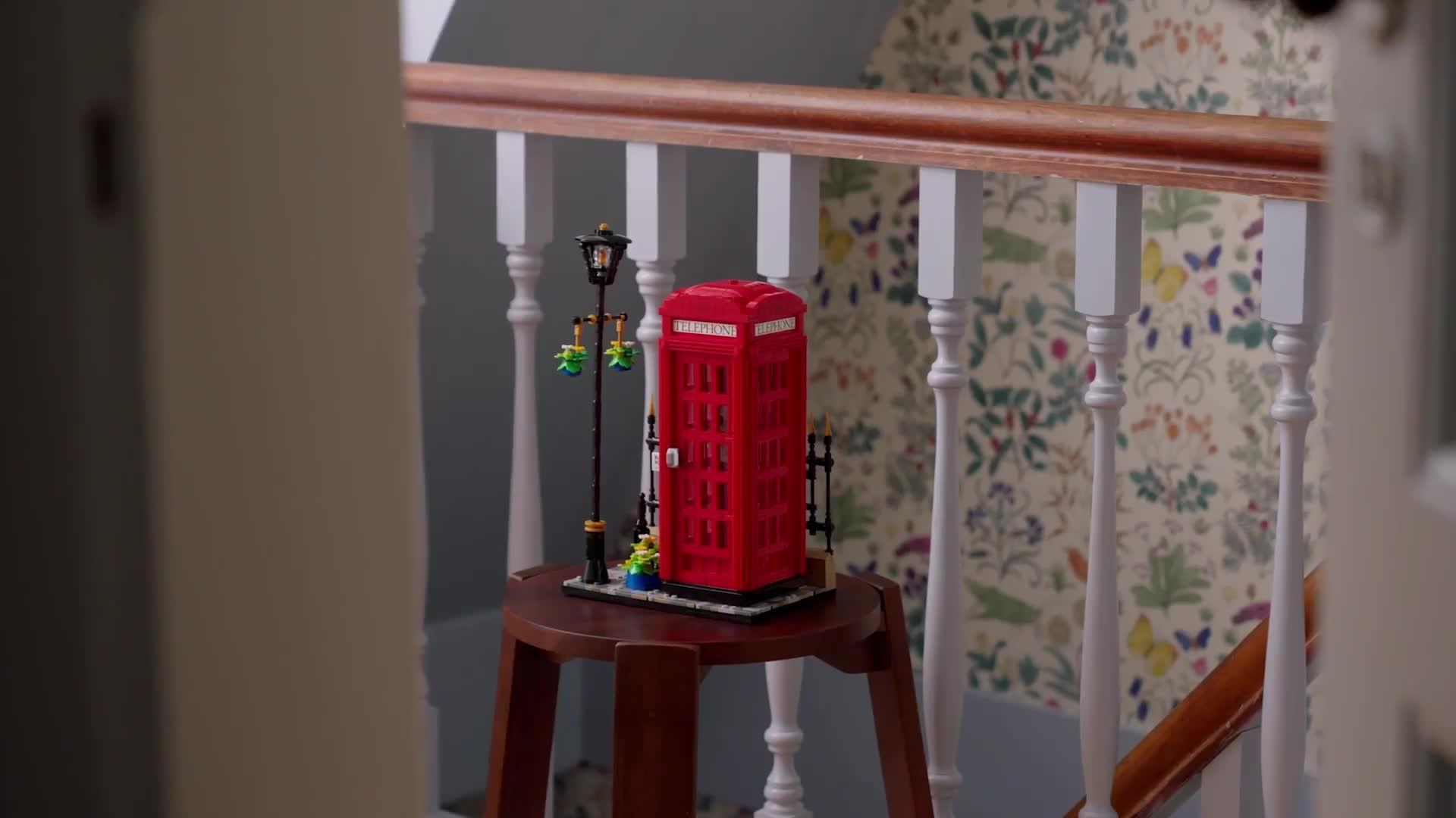 Video of lego-ideas-red-london-telephone-box-set-21347