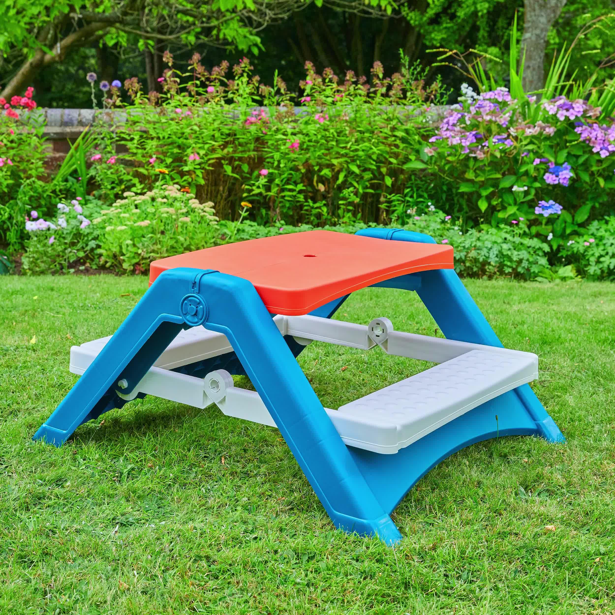 Image thumbnail 8 of 8 of Palplay Folding Picnic Table for 4 Children
