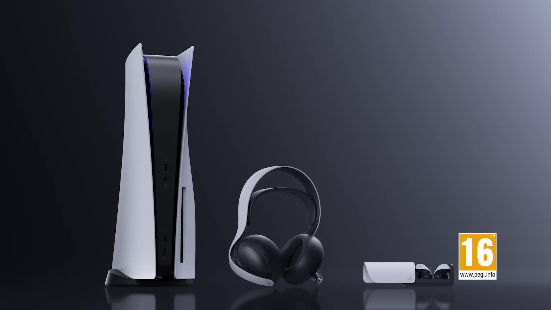 Image thumbnail 6 of 6 of Playstation PlayStation&reg;5 PULSE Explore&trade; wireless earbuds - White