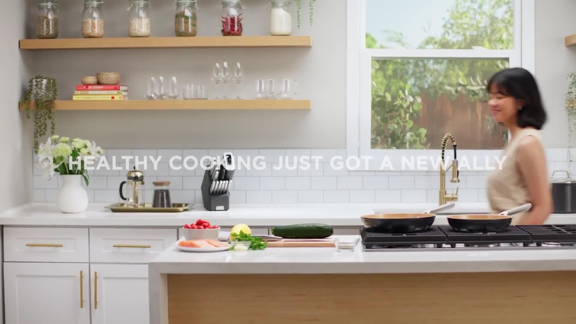 Video of ninja-extendedlife-ceramic-5-piece-pan-set