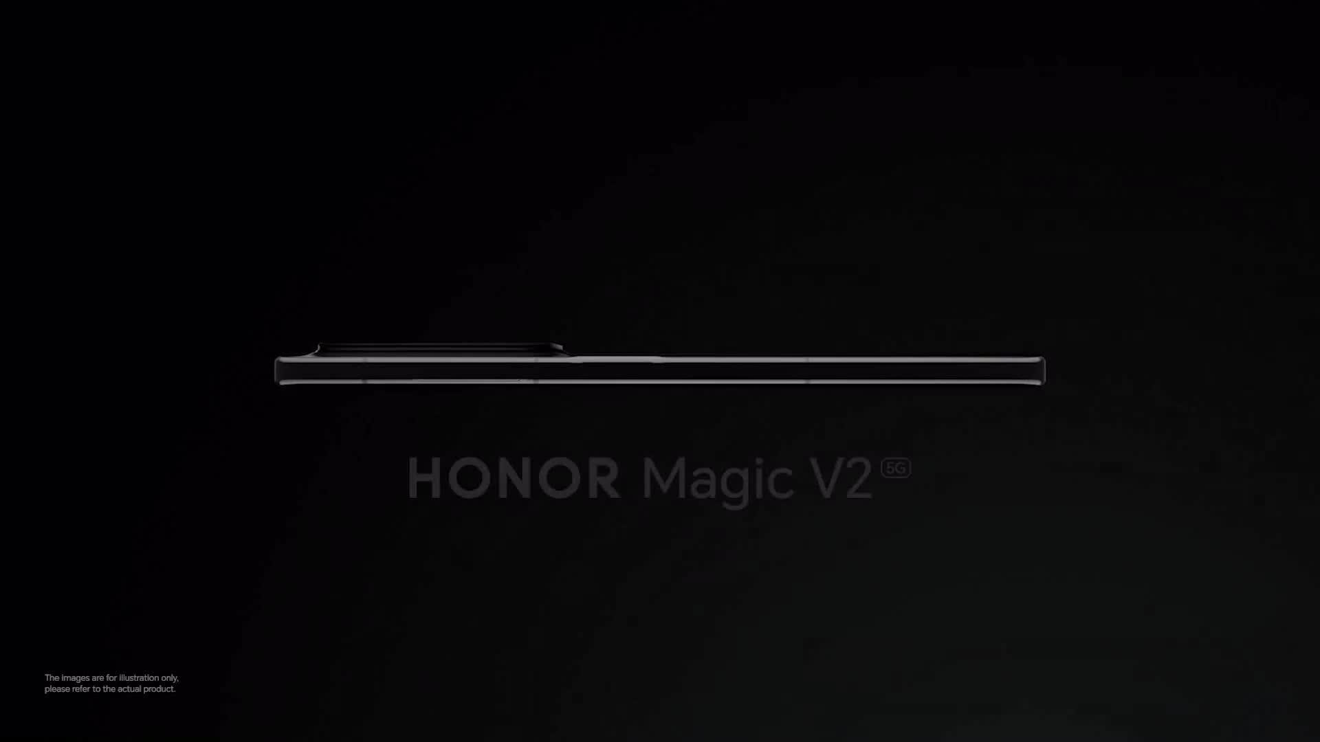 Video of honor-magic-v2--nbspblack