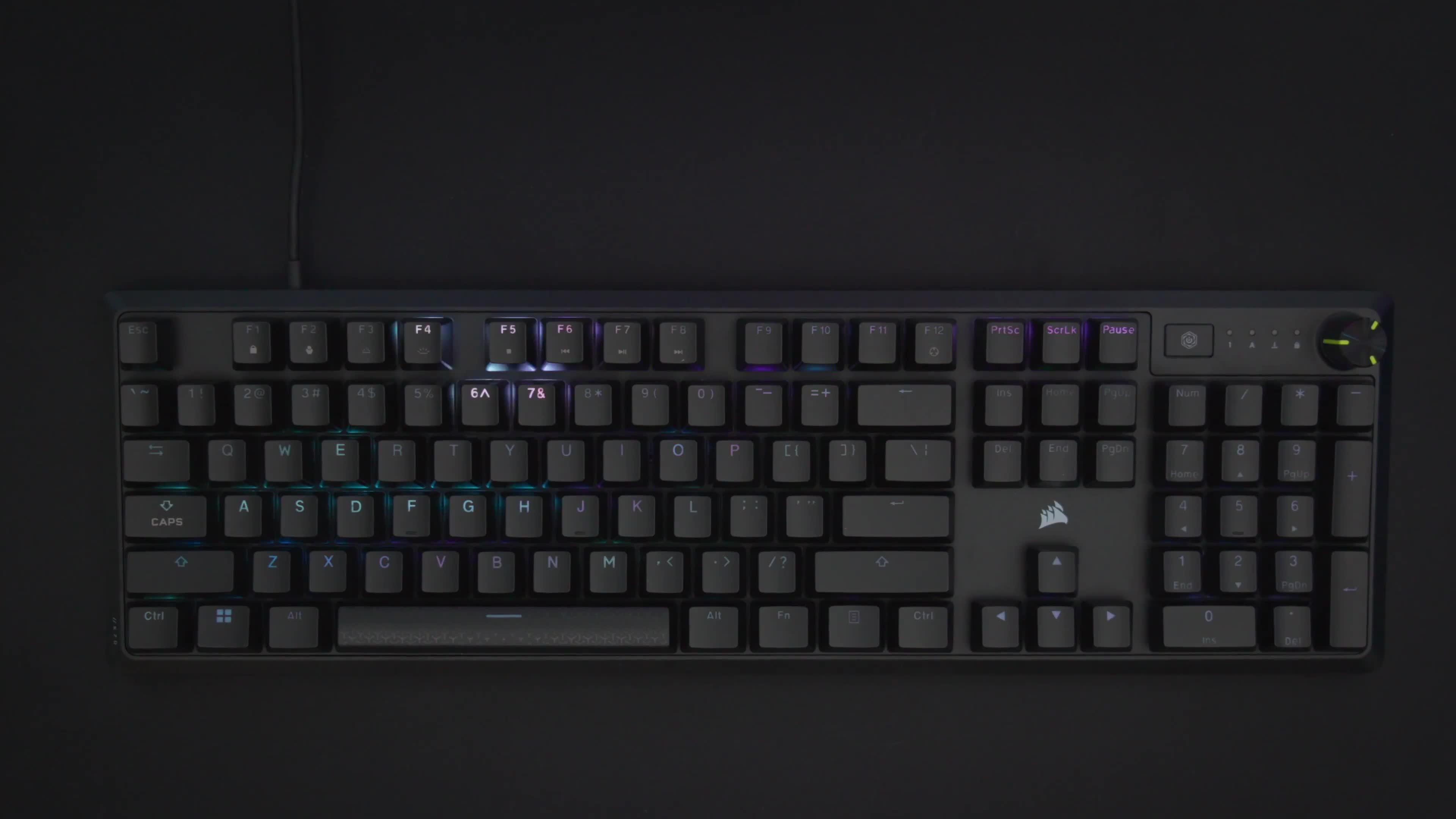 Video of corsair-k70-core-rgb-keyboard-red-switch