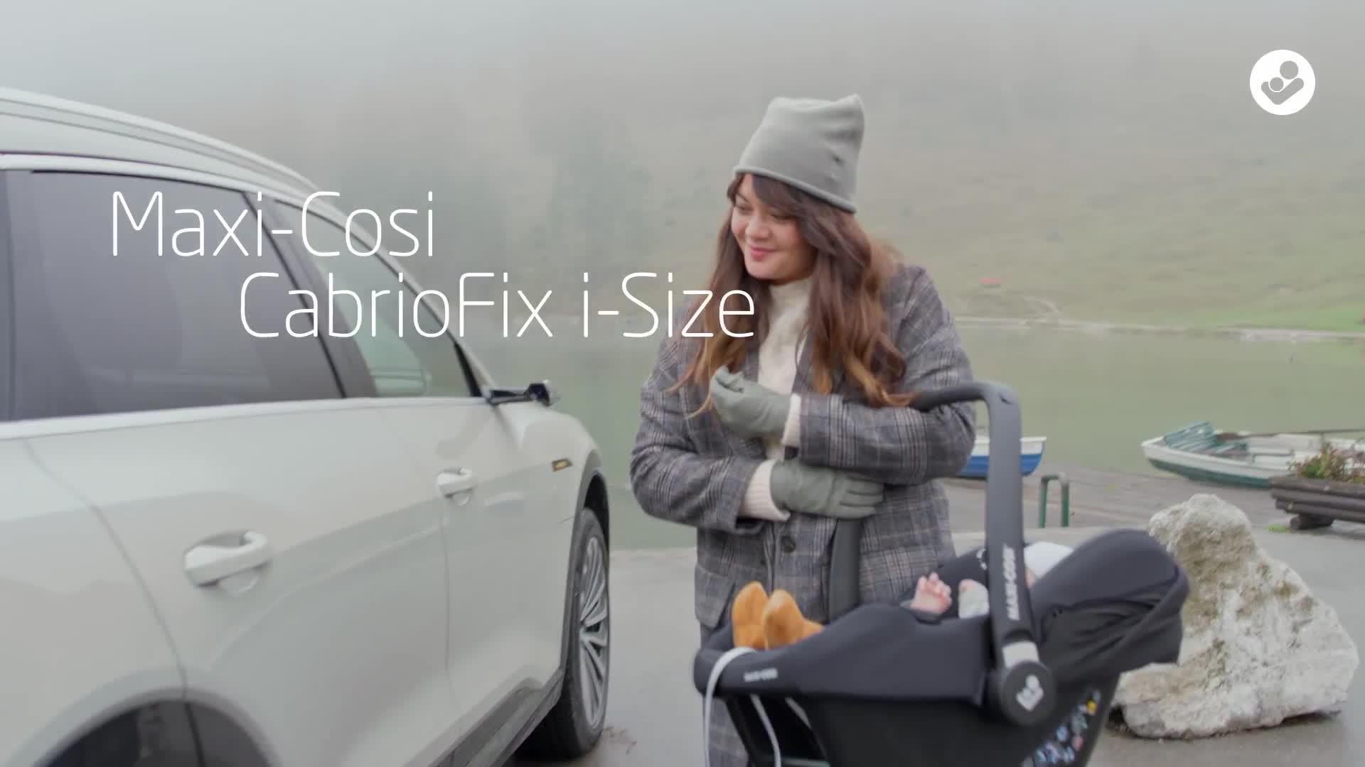 Video of maxi-cosi-kit-cabriofix-i-size-car-seat-amp-cabriofix-i-size-base--nbspblack