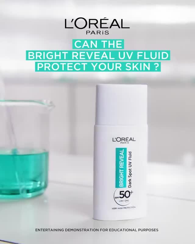 Image thumbnail 8 of 8 of L'Oreal Paris Bright Reveal UV Fluid SPF 50+