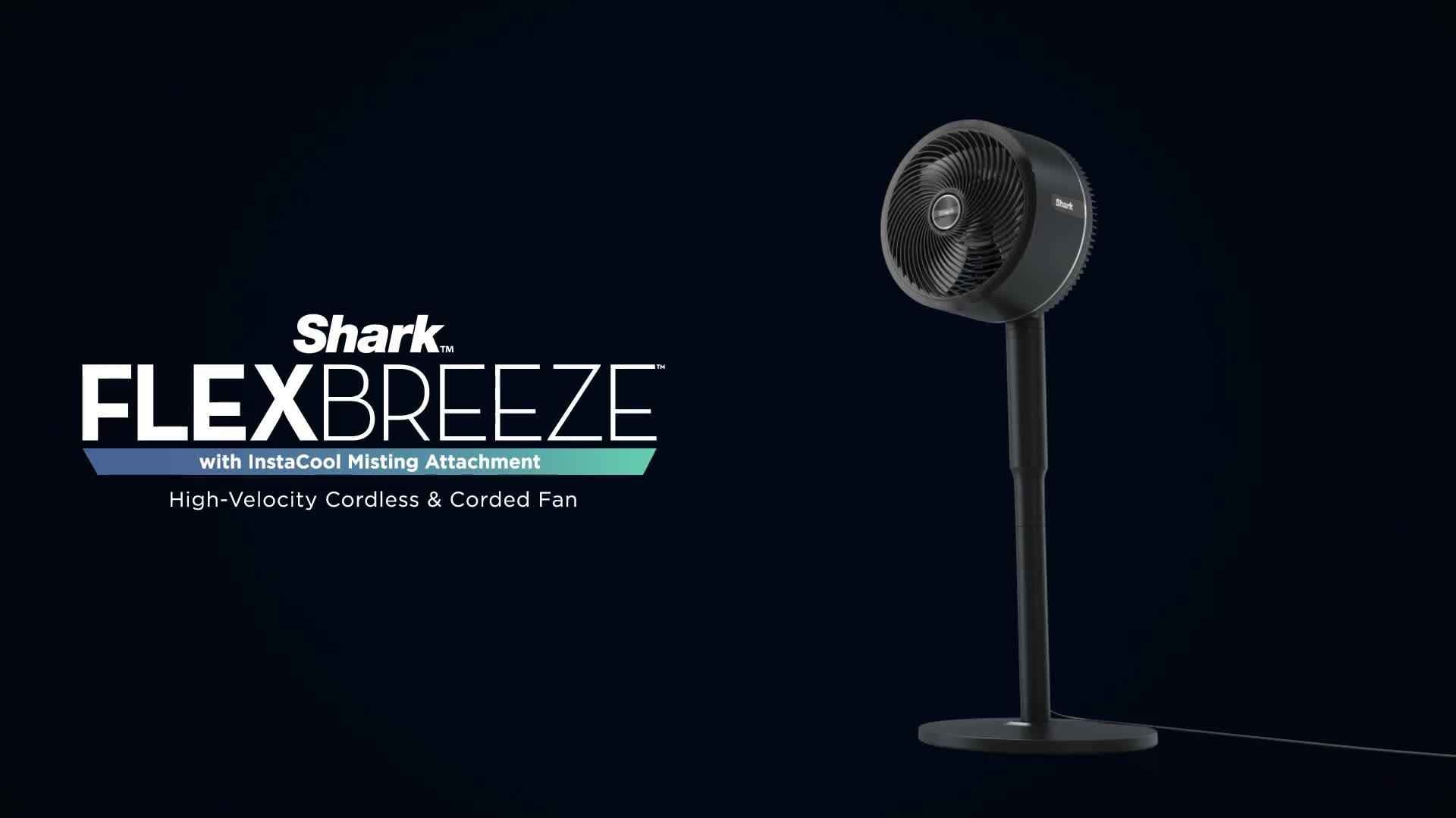 Video of shark-flexbreeze-high-velocity-hybrid-fan-fa220uk