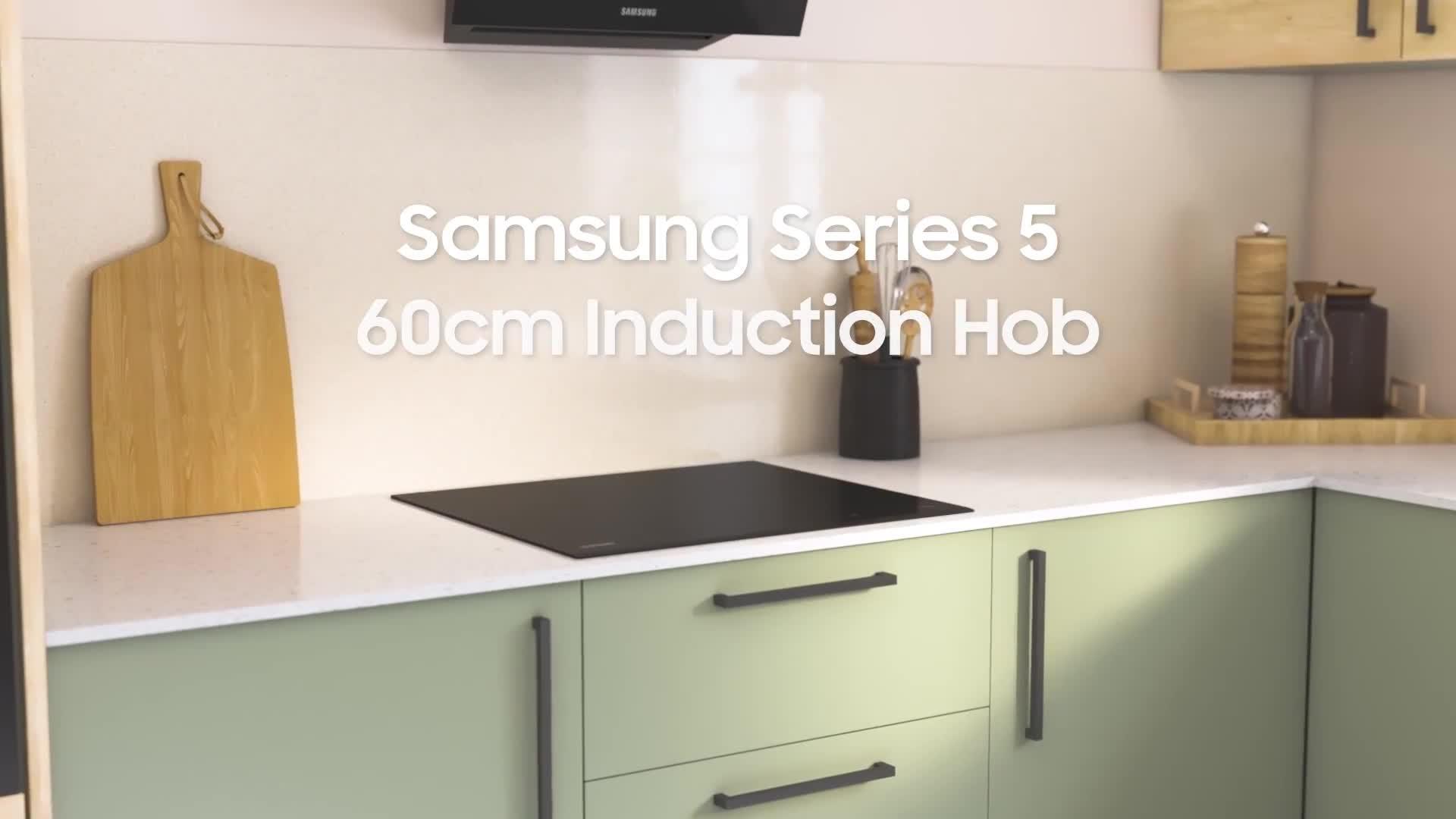 Video of samsung-series-5-nz84c5047gku1-slim-fit-induction-hob-with-flex-zone-black
