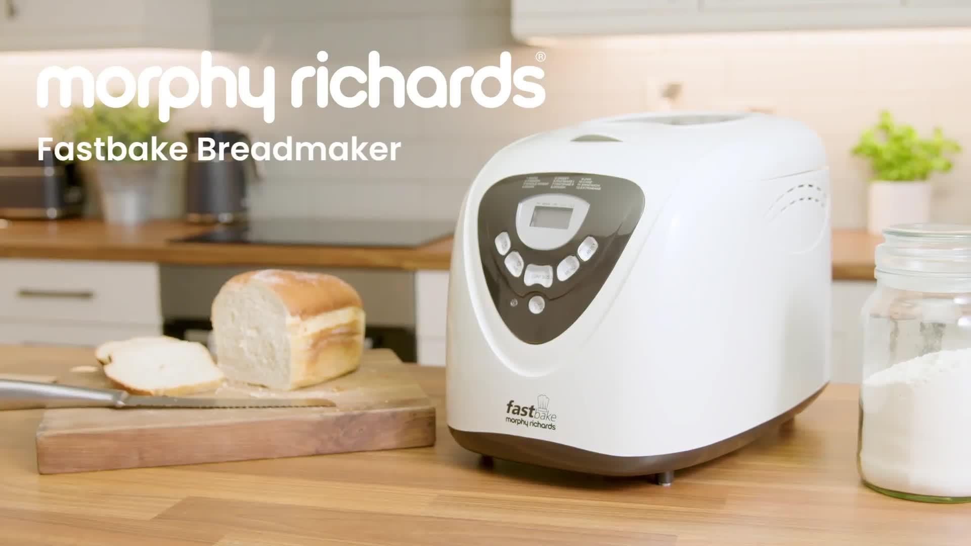 Image thumbnail 8 of 8 of Morphy Richards Fastbake Breadmaker
