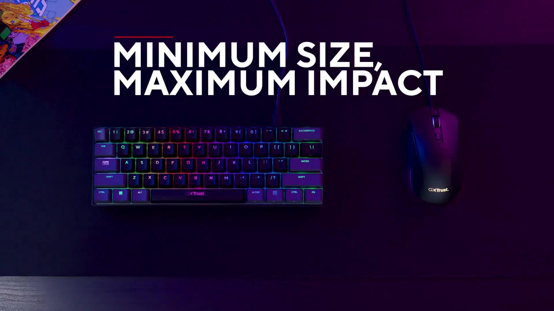 Video of trust-gxt867-acira-60-mini-mechanical-gaming-keyboard-with-full-rgb-illumination