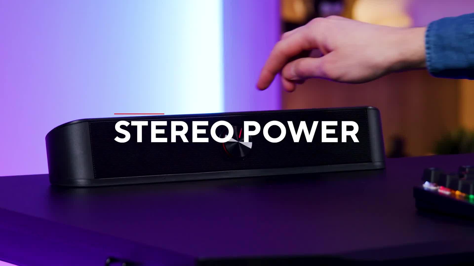 Video of trust-gxt619-thorne-rgb-illuminated-led-pc-speaker