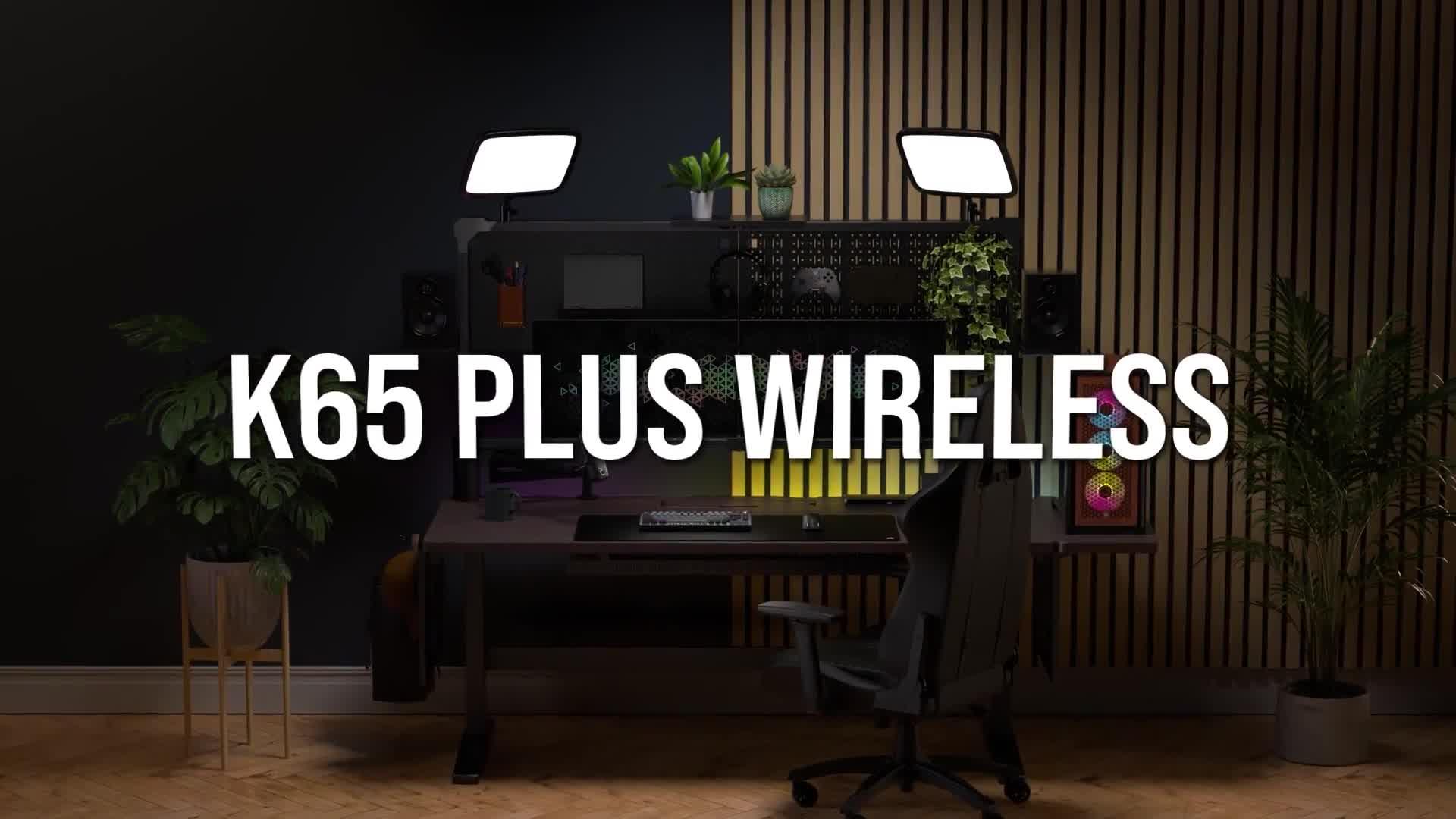 Video of corsair-k65-plus-rgb-wl-75-kb-mlx-red