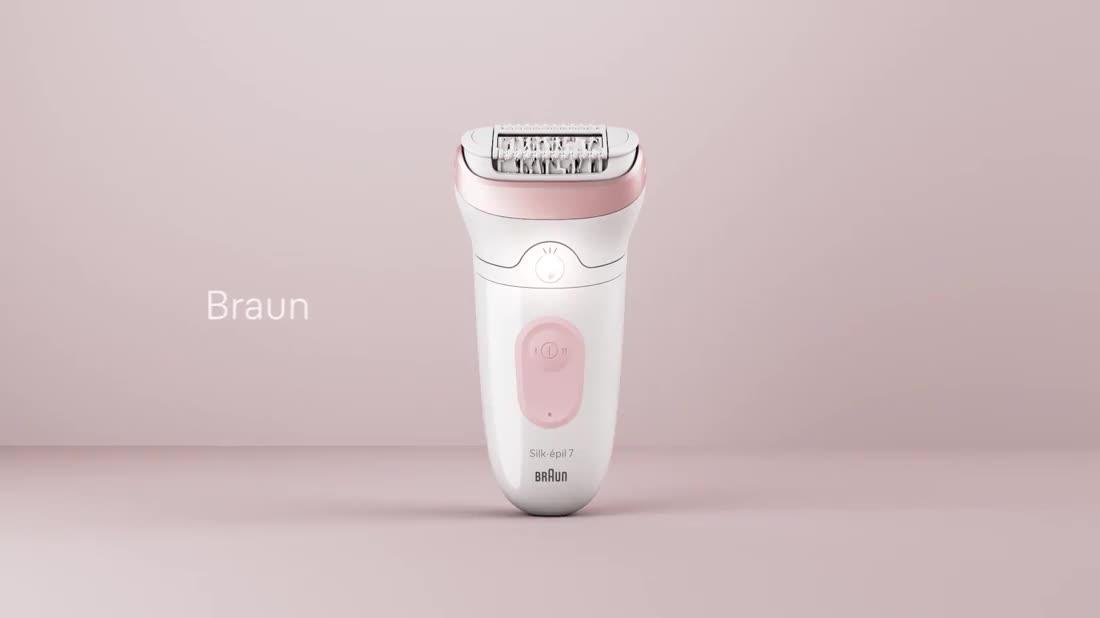 Video of braun-silk-epil-7-with-lady-shaver-head-amp-trimmer-comb-bikini-trimmer-7-241