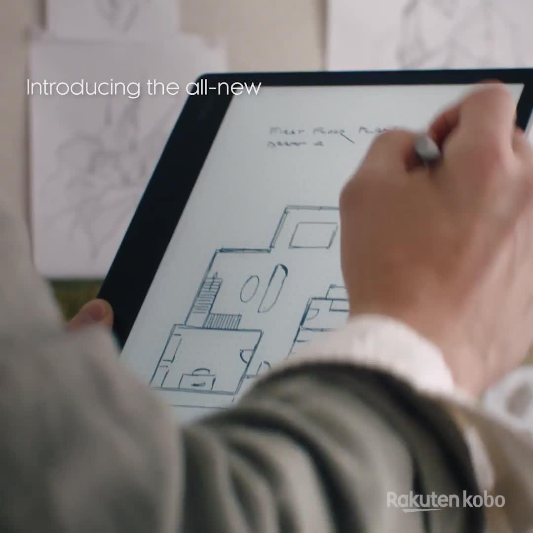 Video of kobo-elipsa-2enbsp103-inchnbspereader-with-e-ink-carta-1200-display-comfortlight-pro-amp-stylus