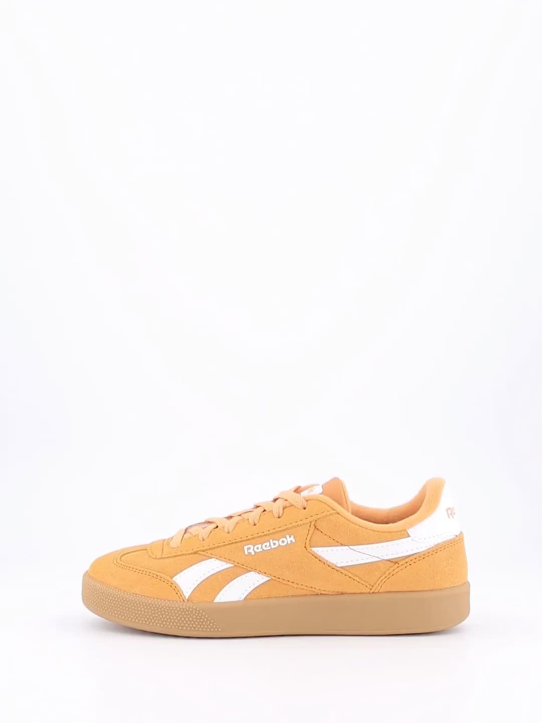 Video of reebok-womens-smash-edge-trainers-light-orange